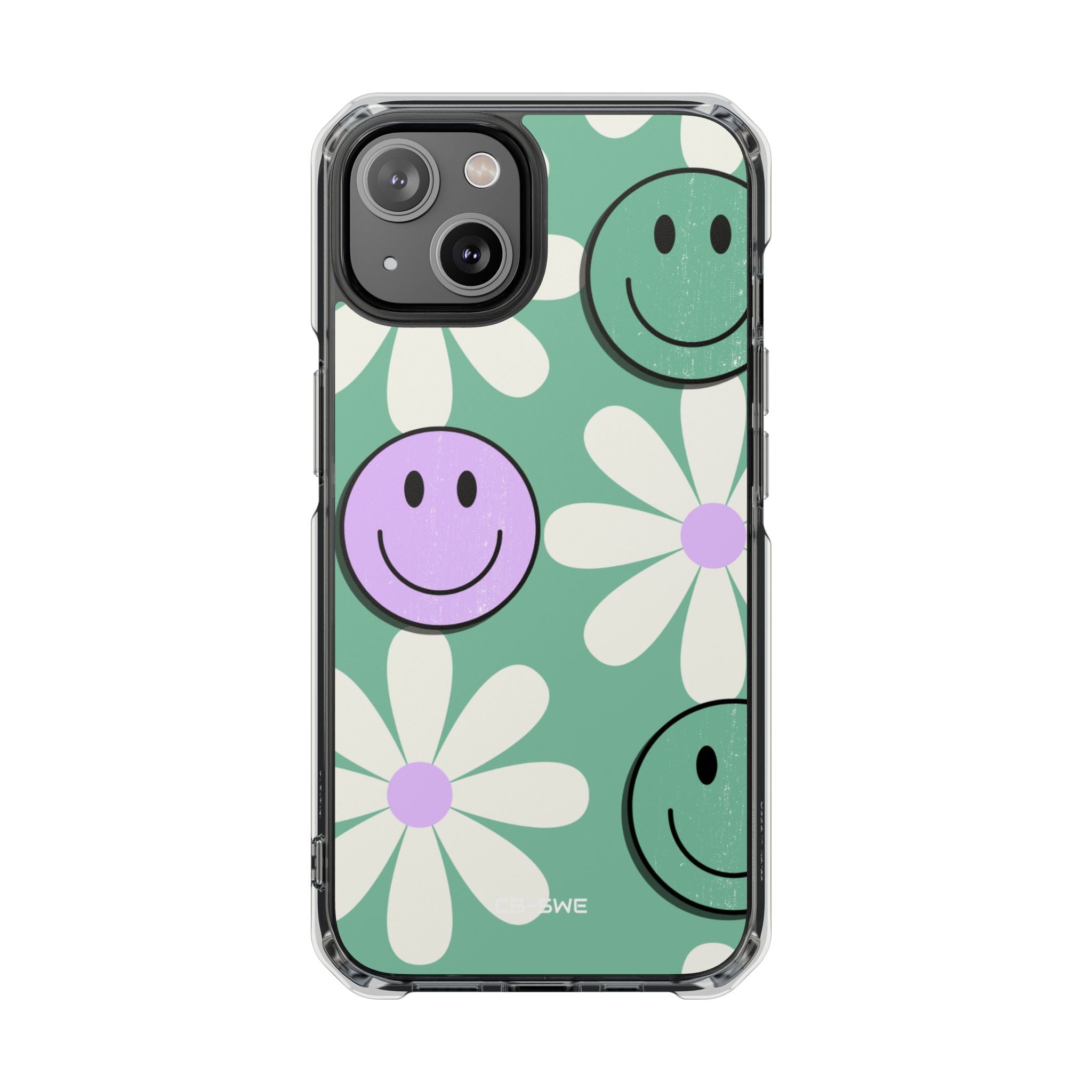 Playful Retro Blooms iPhone Case - Impact