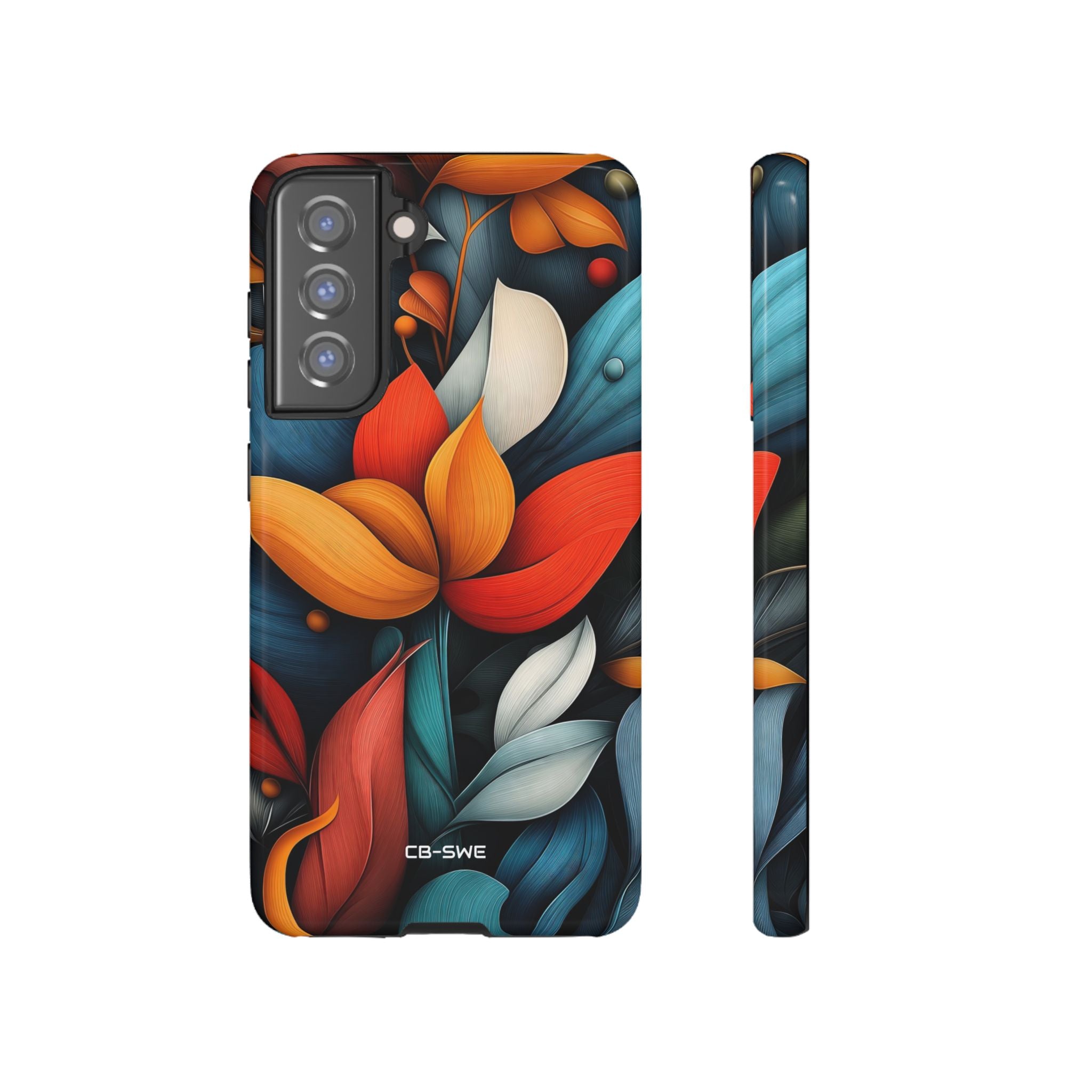 Vibrant Floral Harmony - Samsung Case