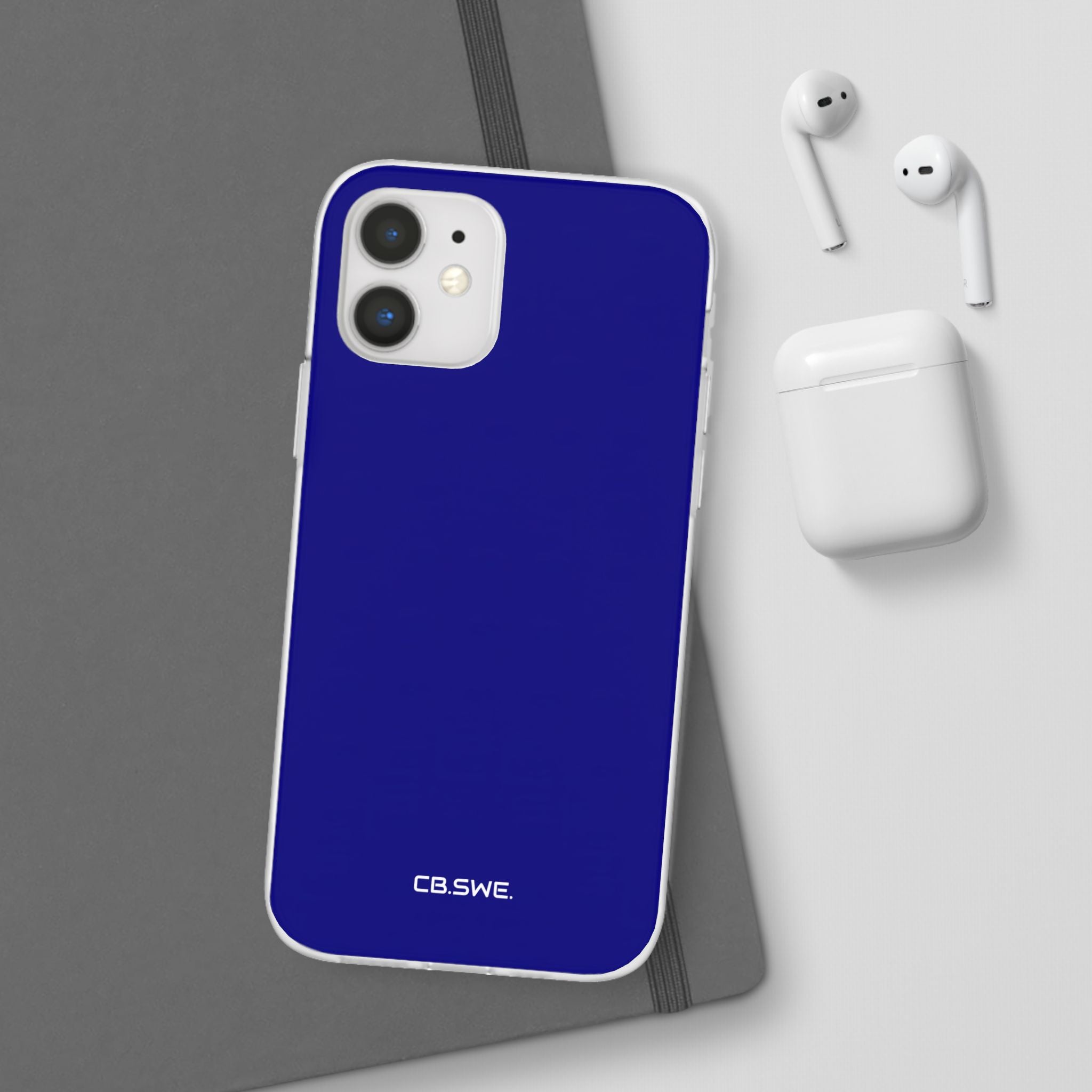 Marineblaue iPhone-Hülle – Flexi