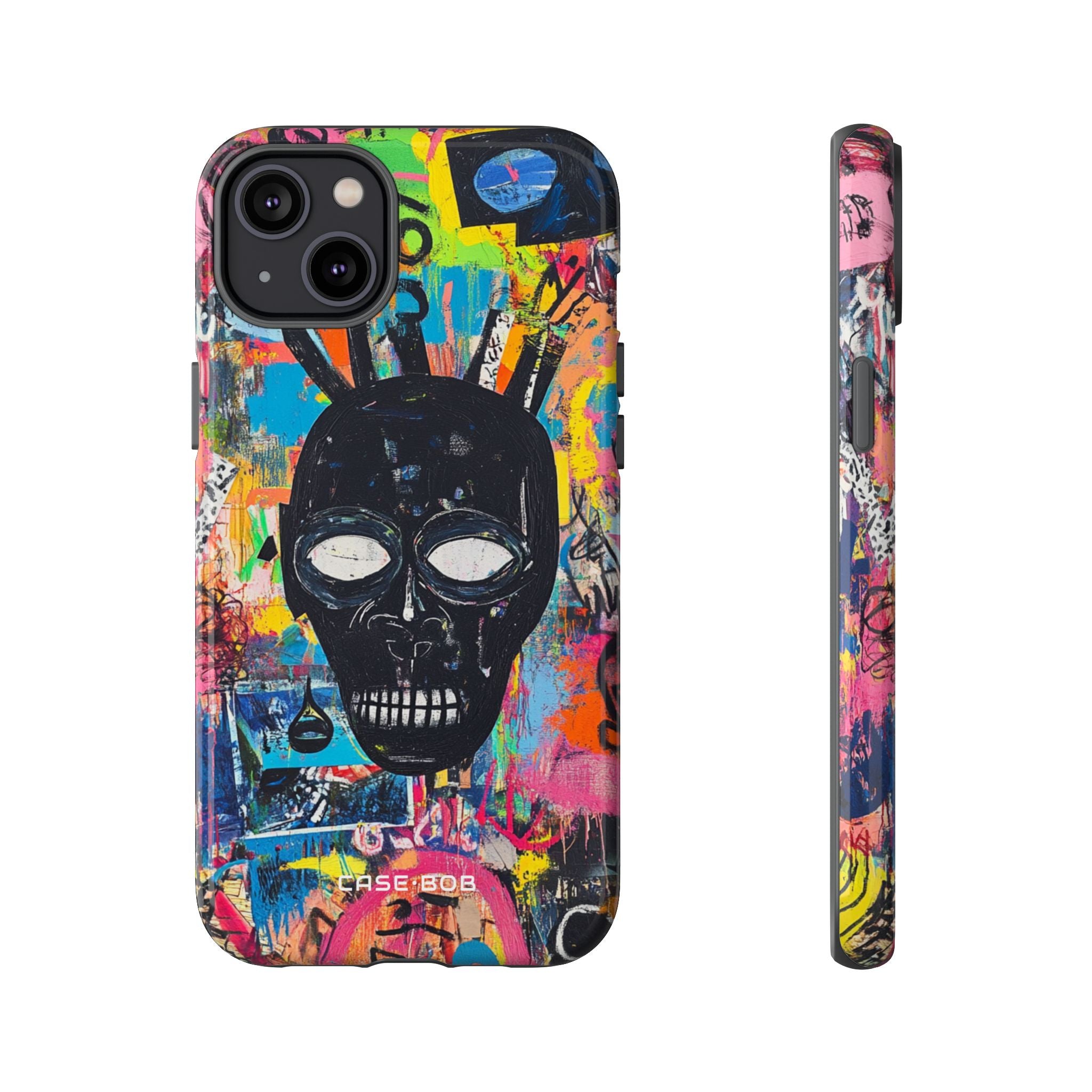 Skull Vortex iPhone 14 Plus Case - Tough