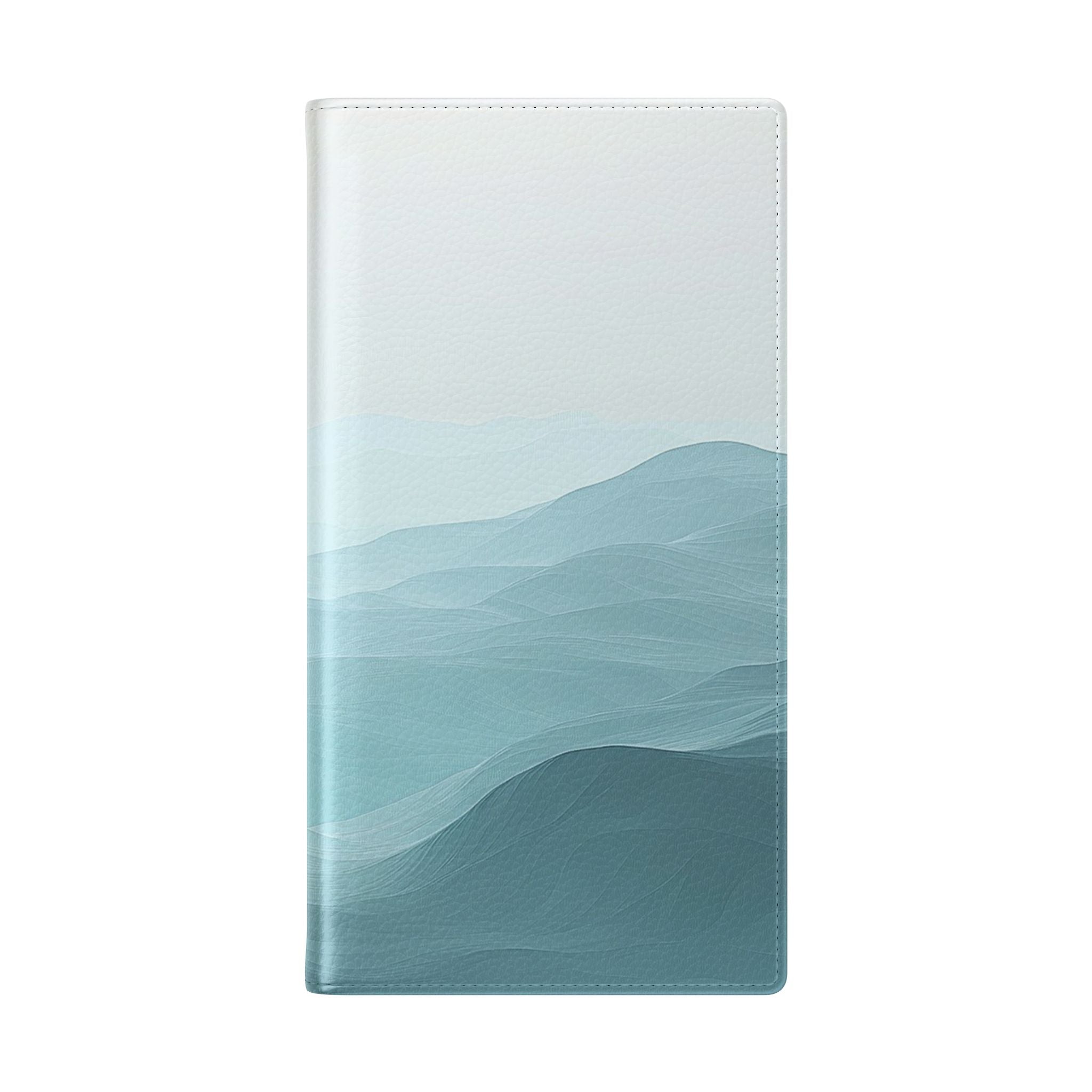 Teal Ridge Layers - Samsung S23 Ultra Case - Wallet