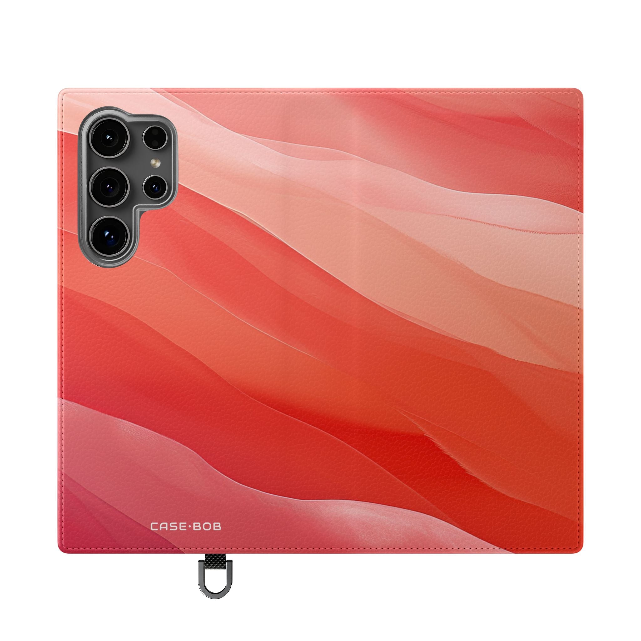 Wavy Coral Bands - Samsung S24 Ultra Case - Lompakkokotelo