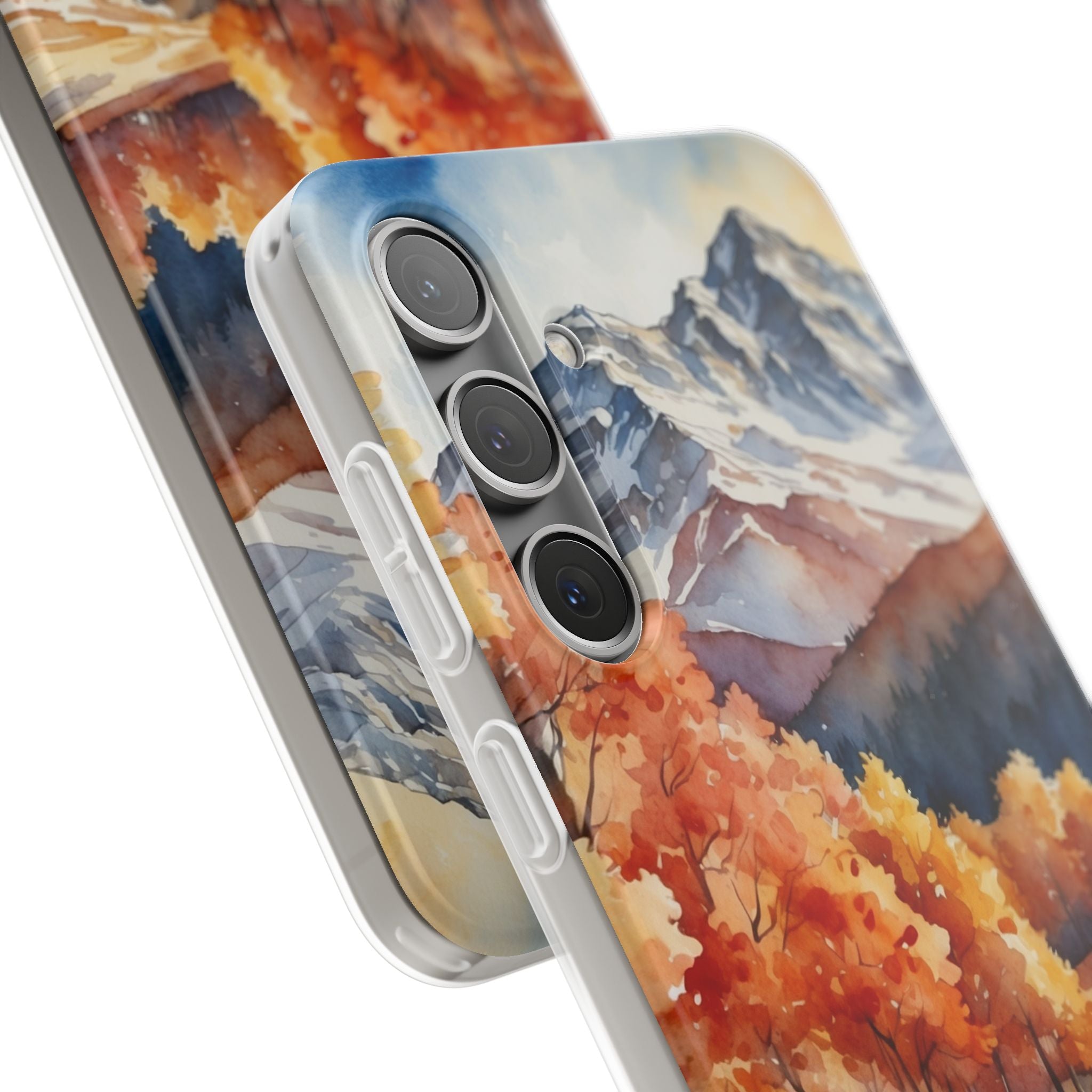 Snowcapped Radiance Samsung S24 Plus Case - Soft