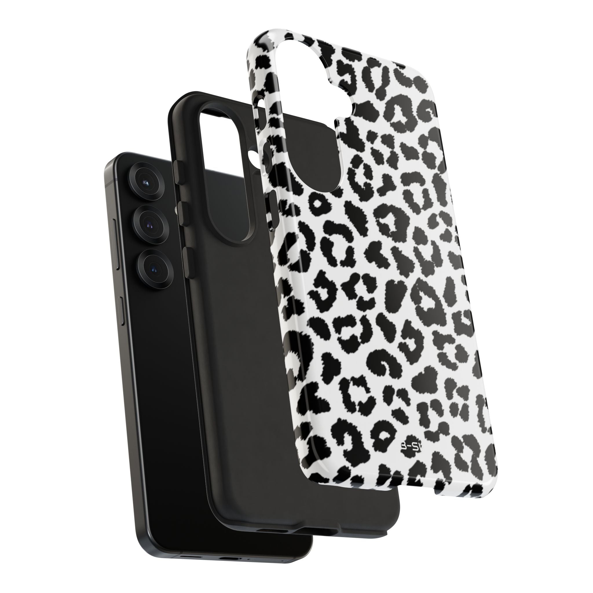 Monochrome Leopard Essence - Samsung Case