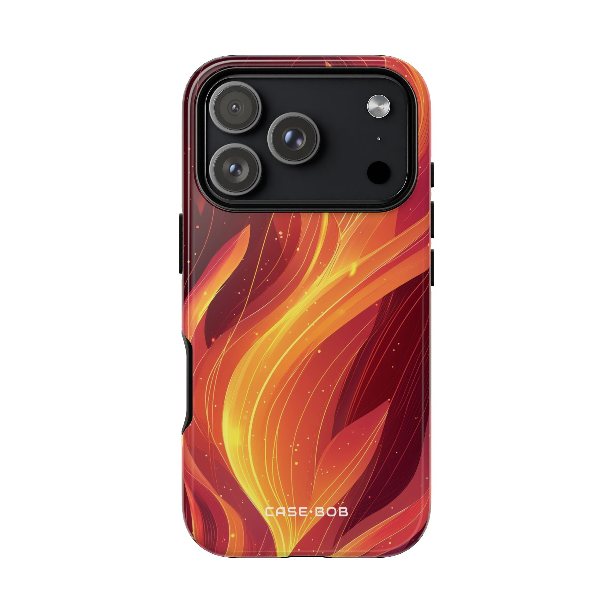 Flaming Flow iPhone 17 Pro Case - Tough