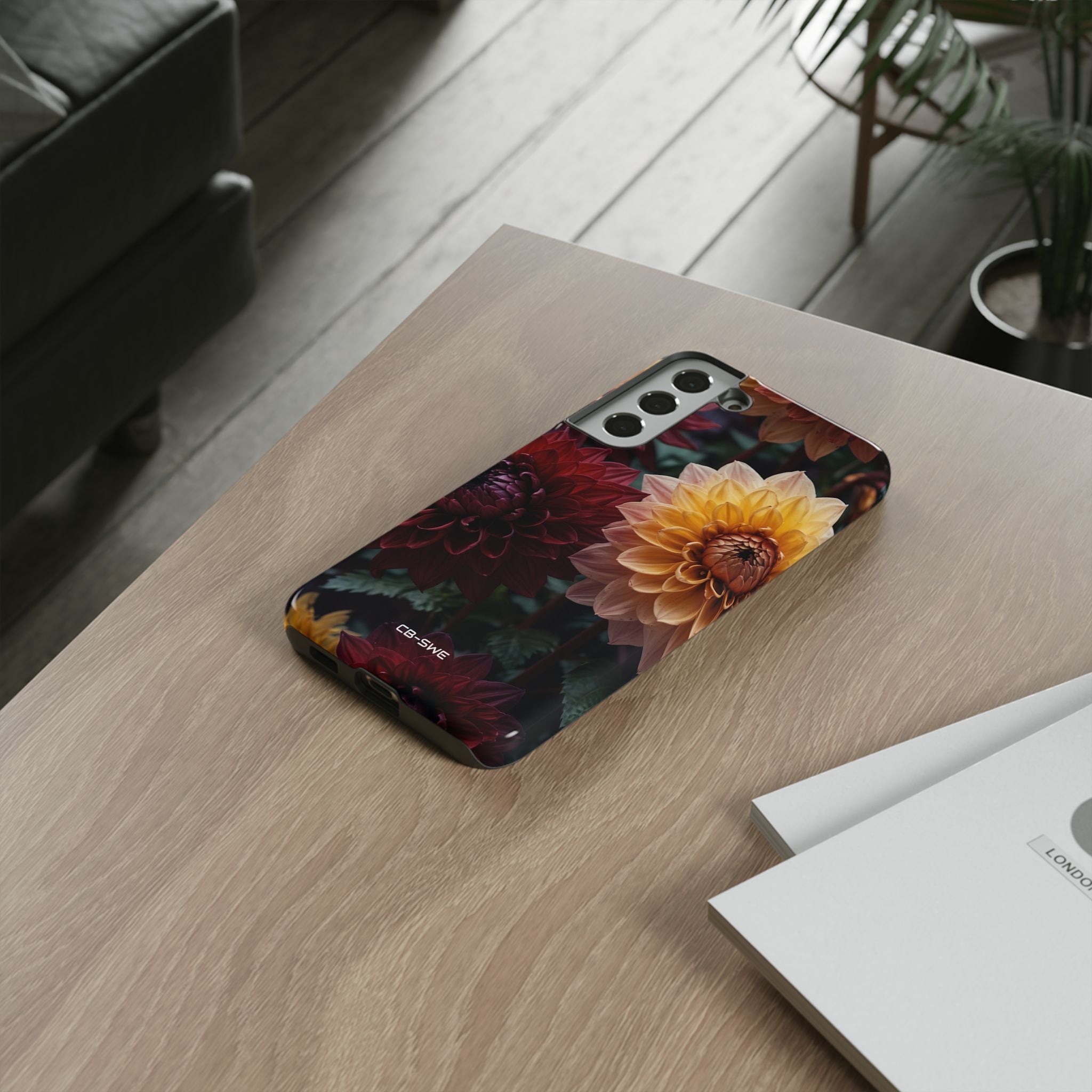 Dahlias Embrace Light - Samsung Case