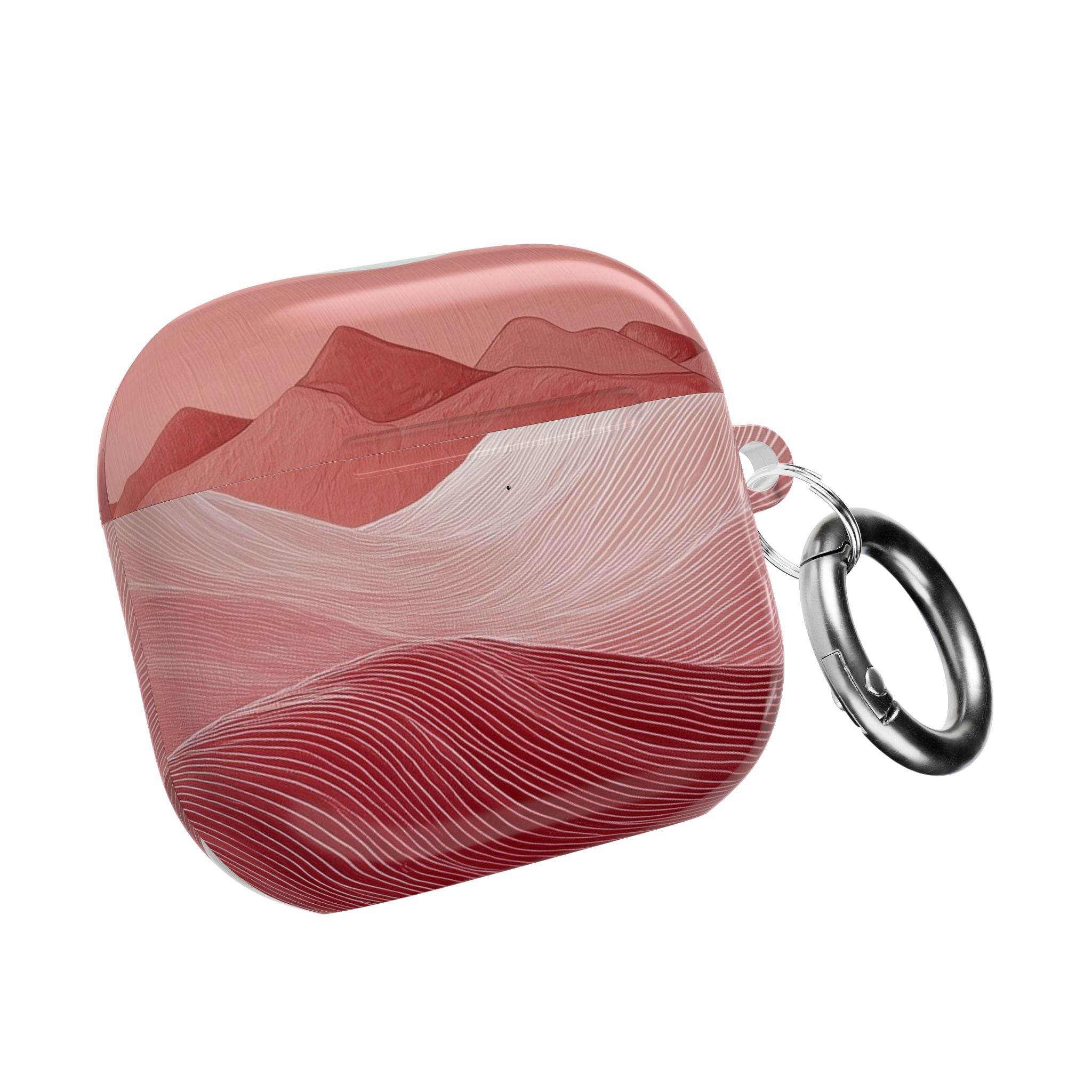 Valkoinen Orb Dunes - AirPods Case