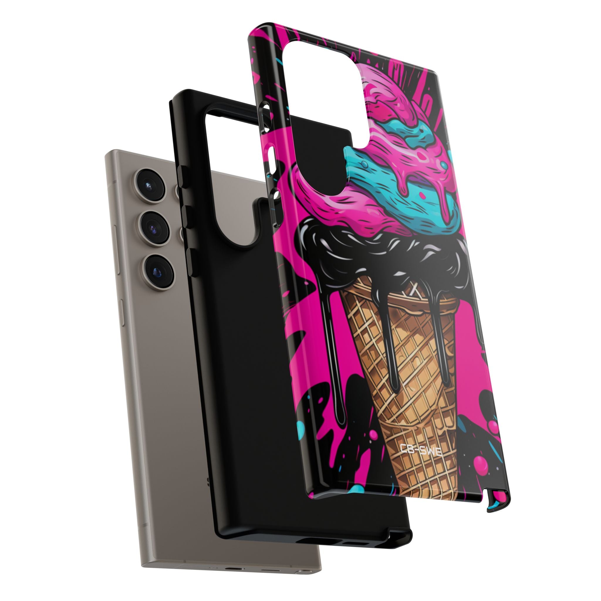 Neon Ice Cream Burst - Samsung Case