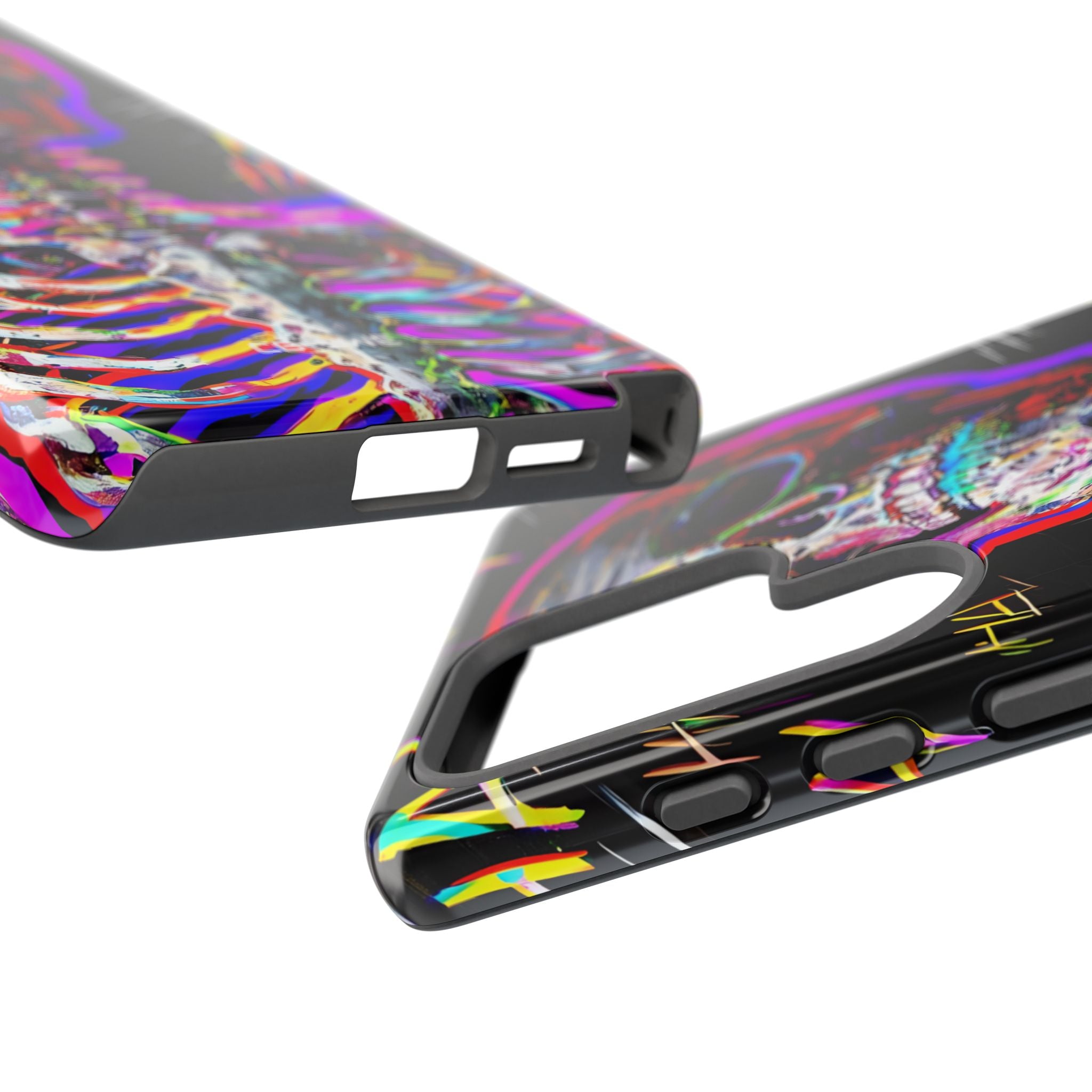 Neon Skeleton Chaos - Samsung Case