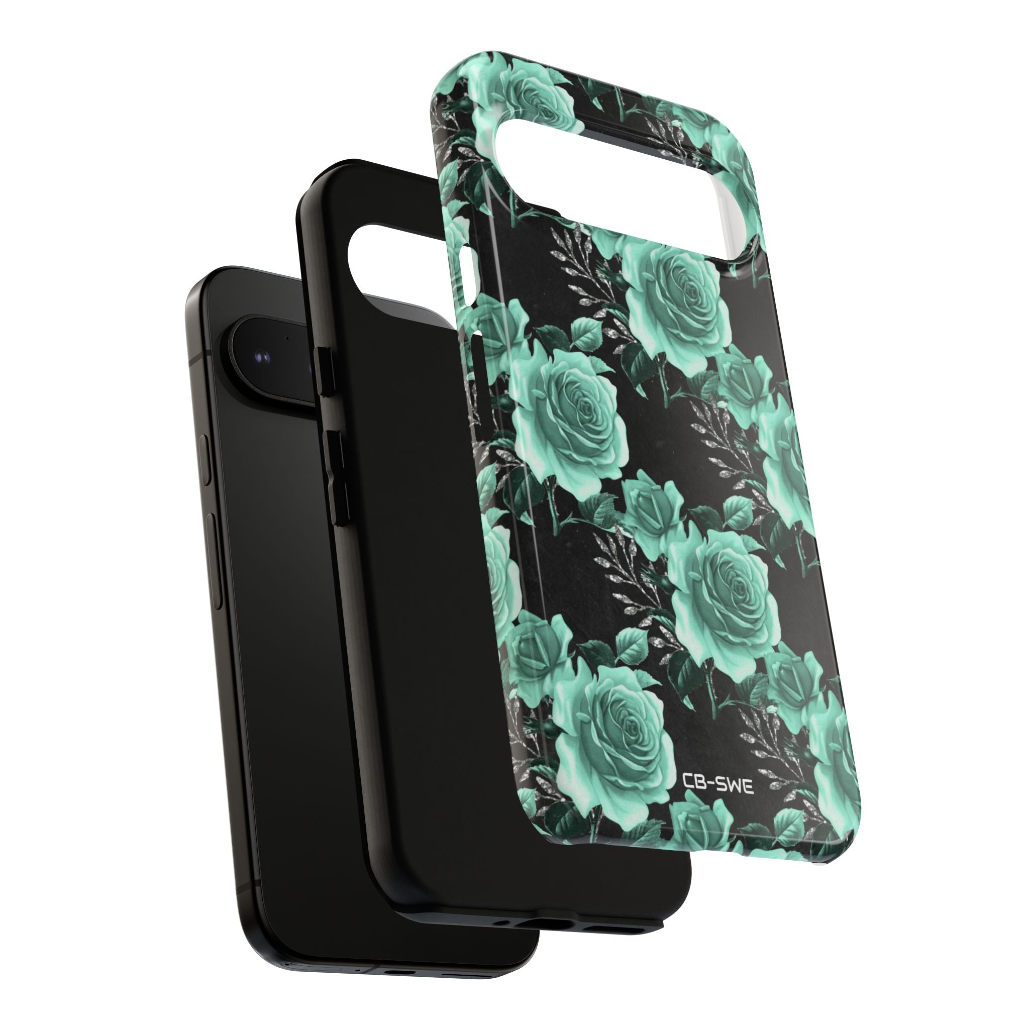 Turquoise Rose Symphony - Google Pixel Case