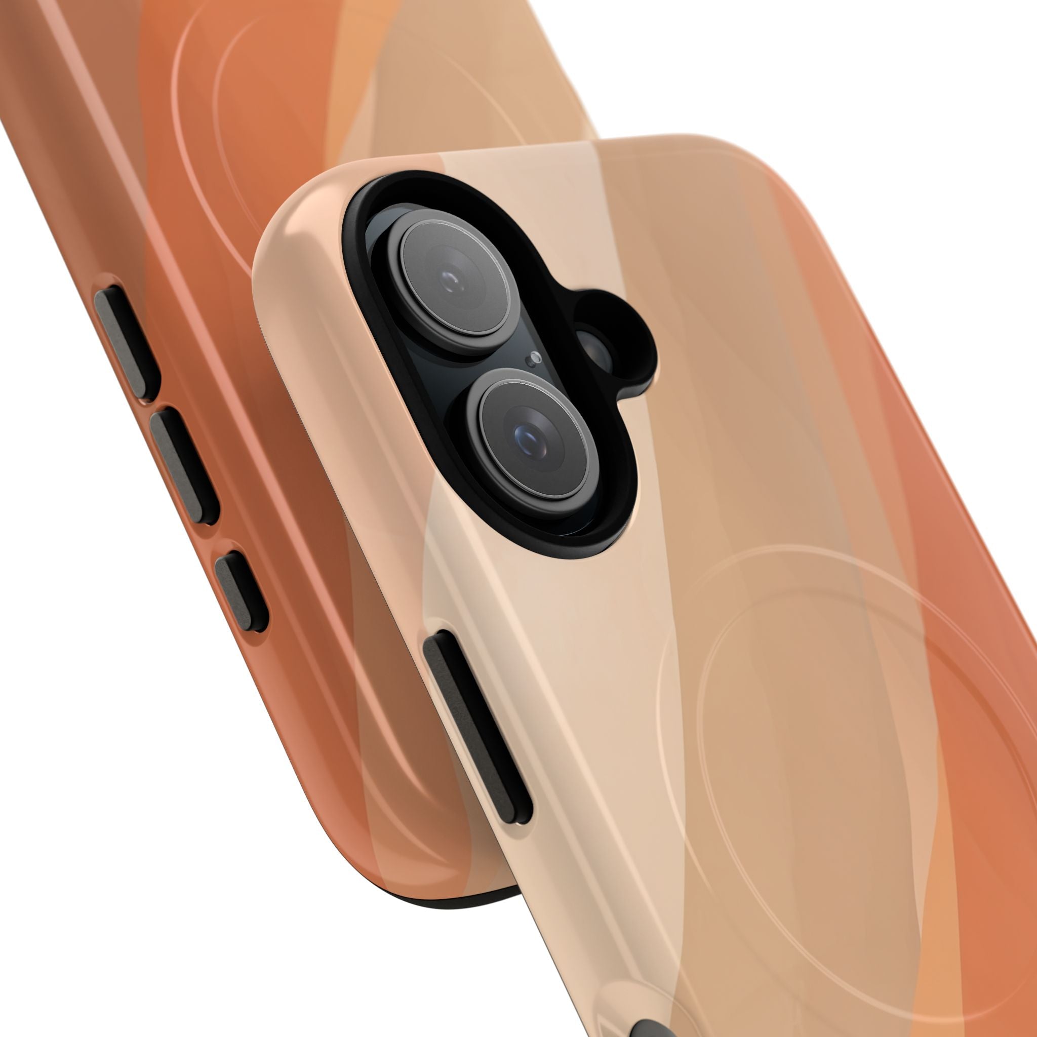 Soft Horizon Waves iPhone 16 - Tough+