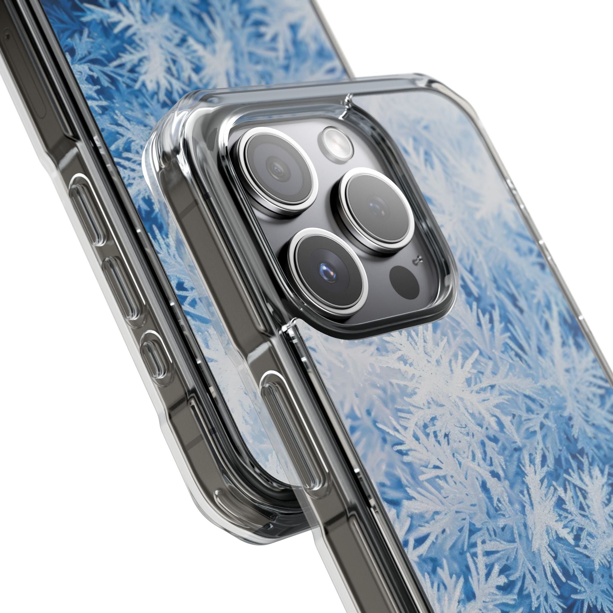 Frosted Crystal Dreams iPhone 15 - Impact Clear+