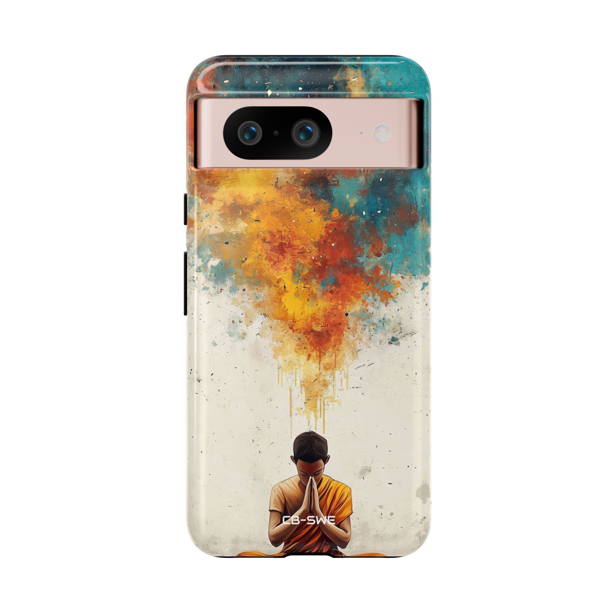 Monk Embracing Enlightenment - Google Pixel Case