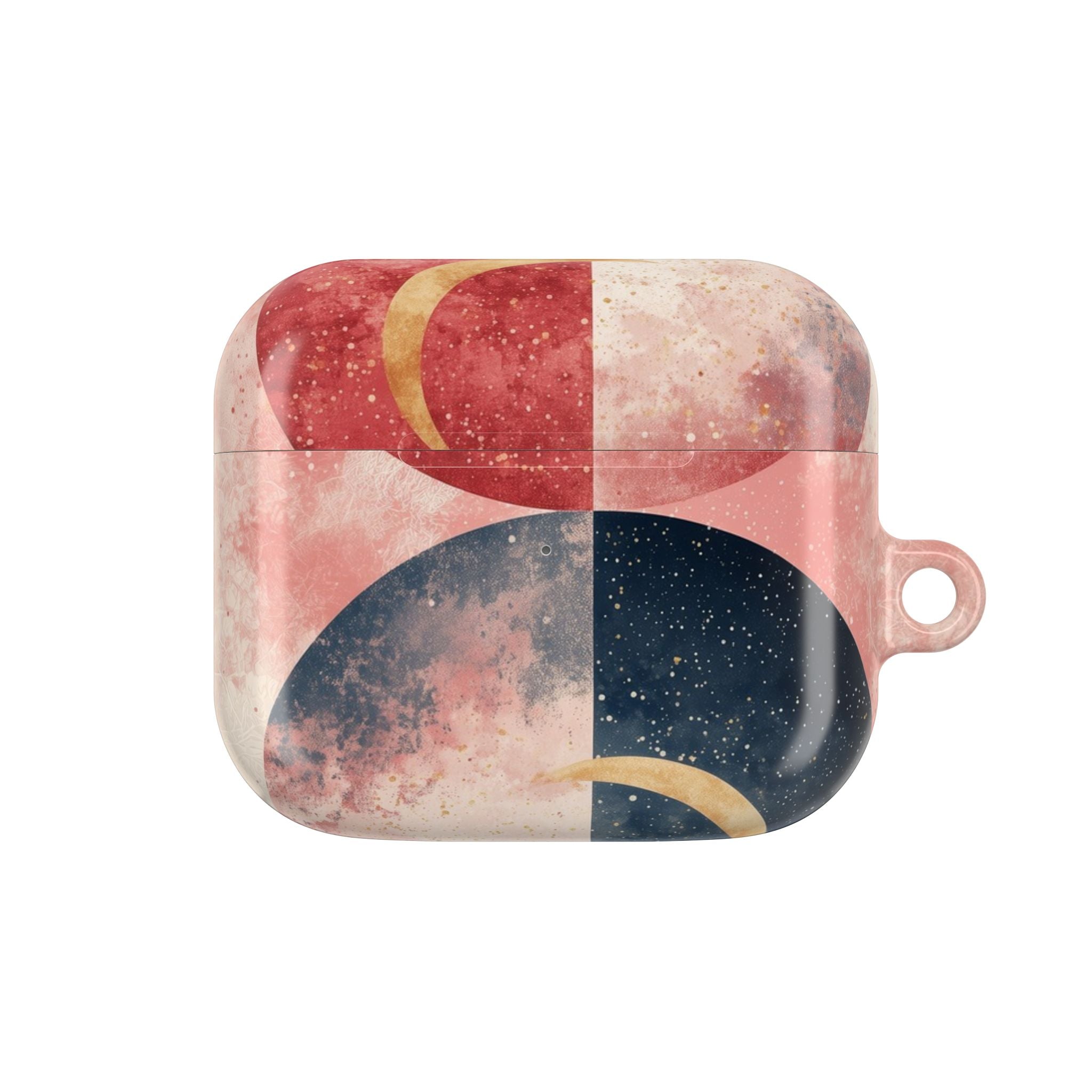 Golden Crescents Crimson - AirPods Case