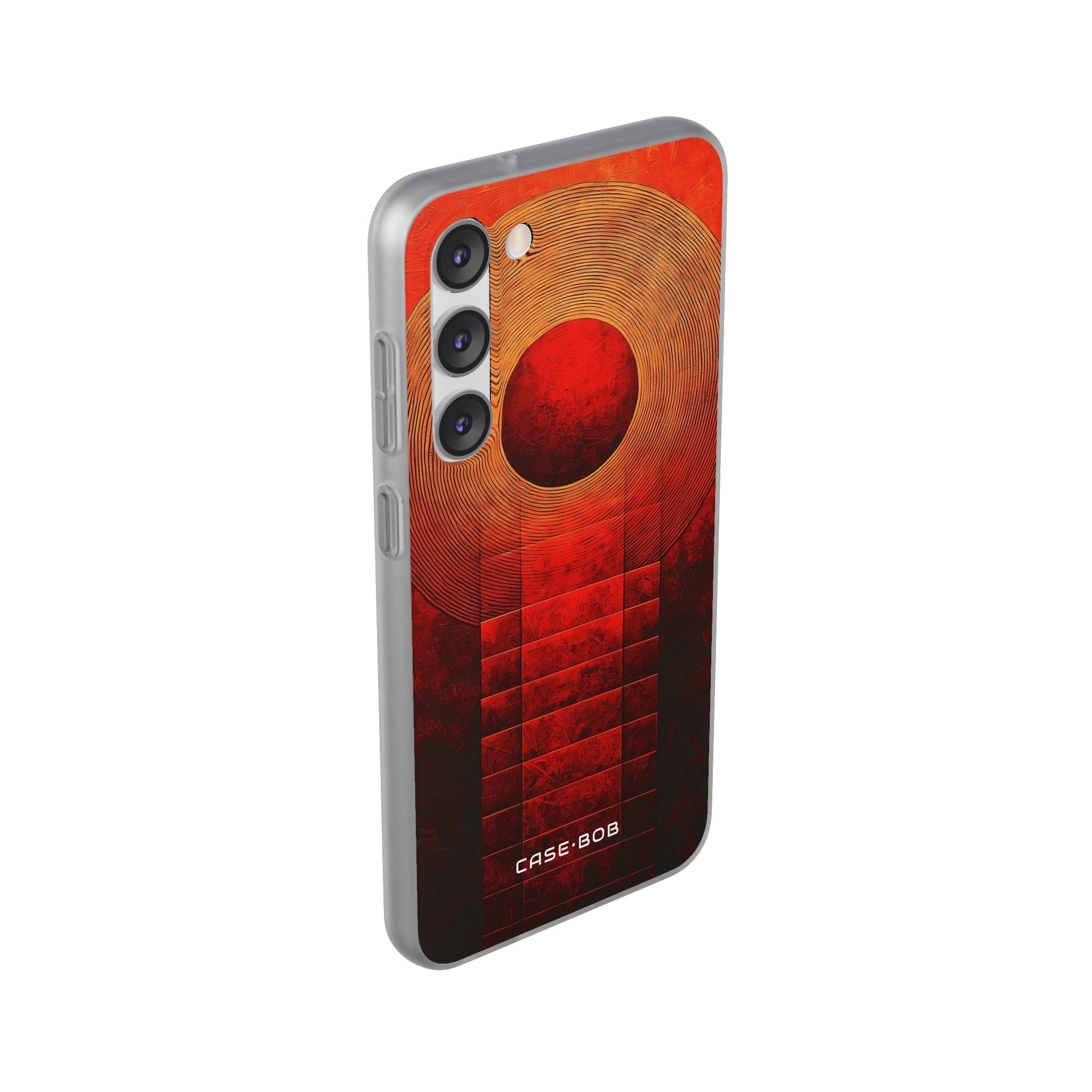 Crimson Orbit Samsung S23 Plus Case - Soft