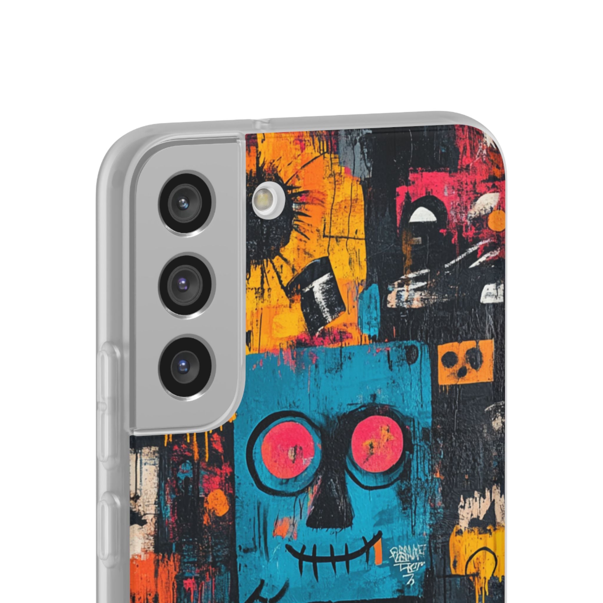 Blue Stitch Smile Samsung S22 Plus Case - Soft