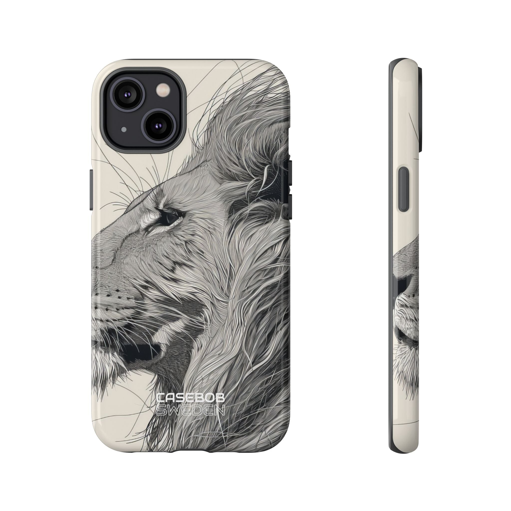 Majestic Lion Profile iPhone 14 - Tough