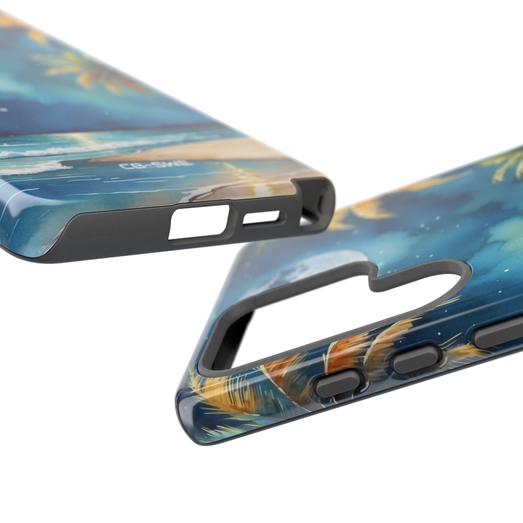 Moonlight Kisses Waves - Samsung Case
