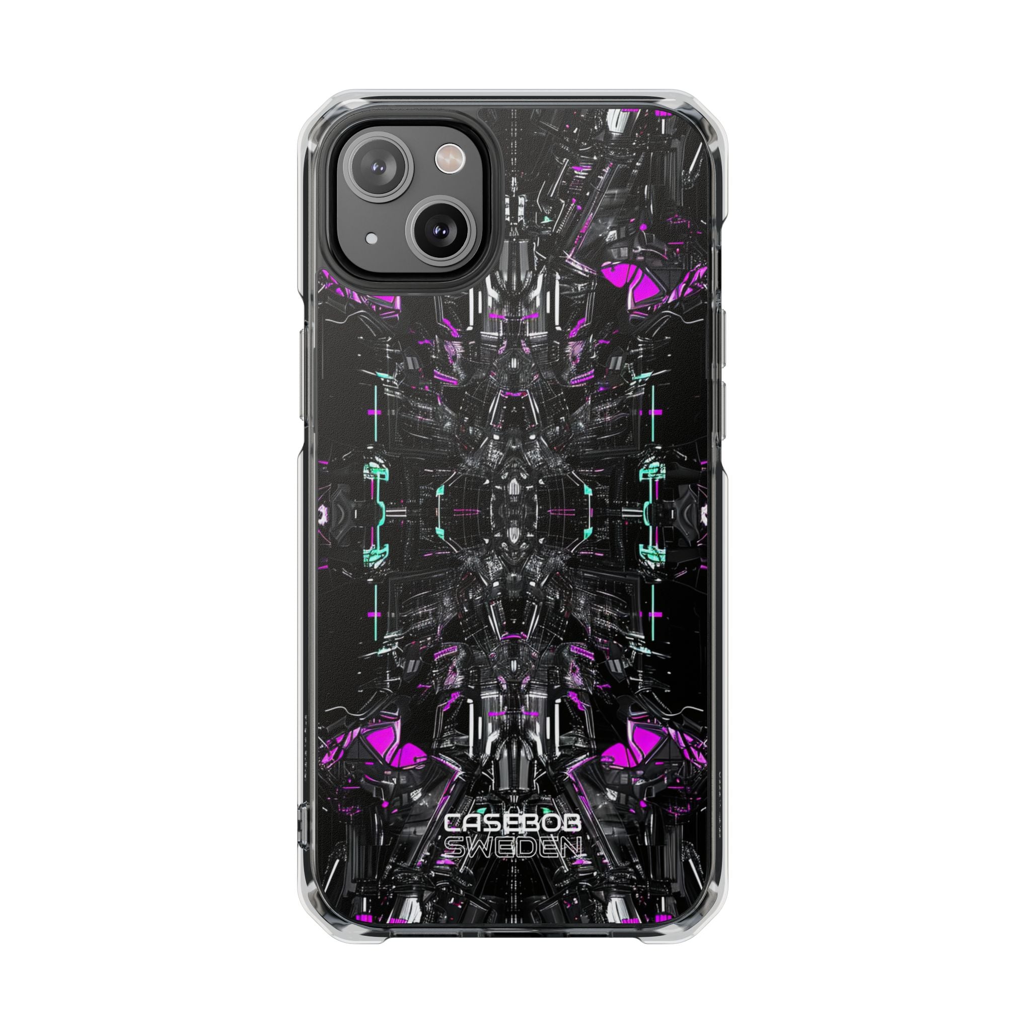 Cybernetic Neon Nexus iPhone 14 - Impact Clear+