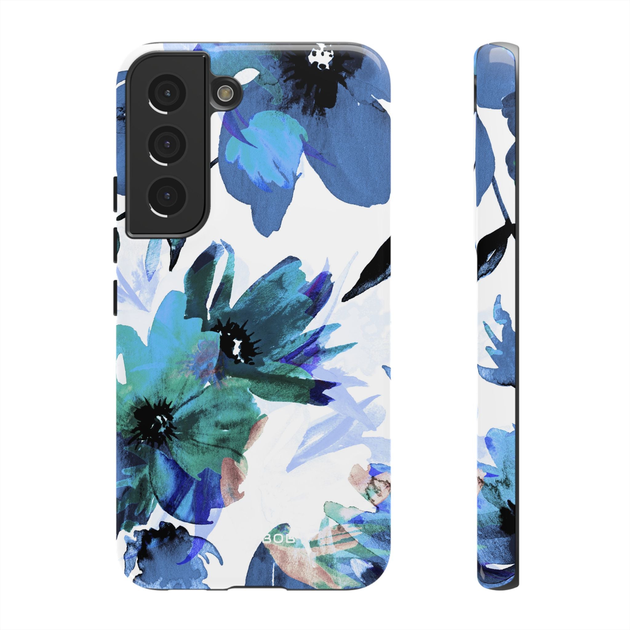 Blue Blossom Radiance Samsung S22 Case - Tough