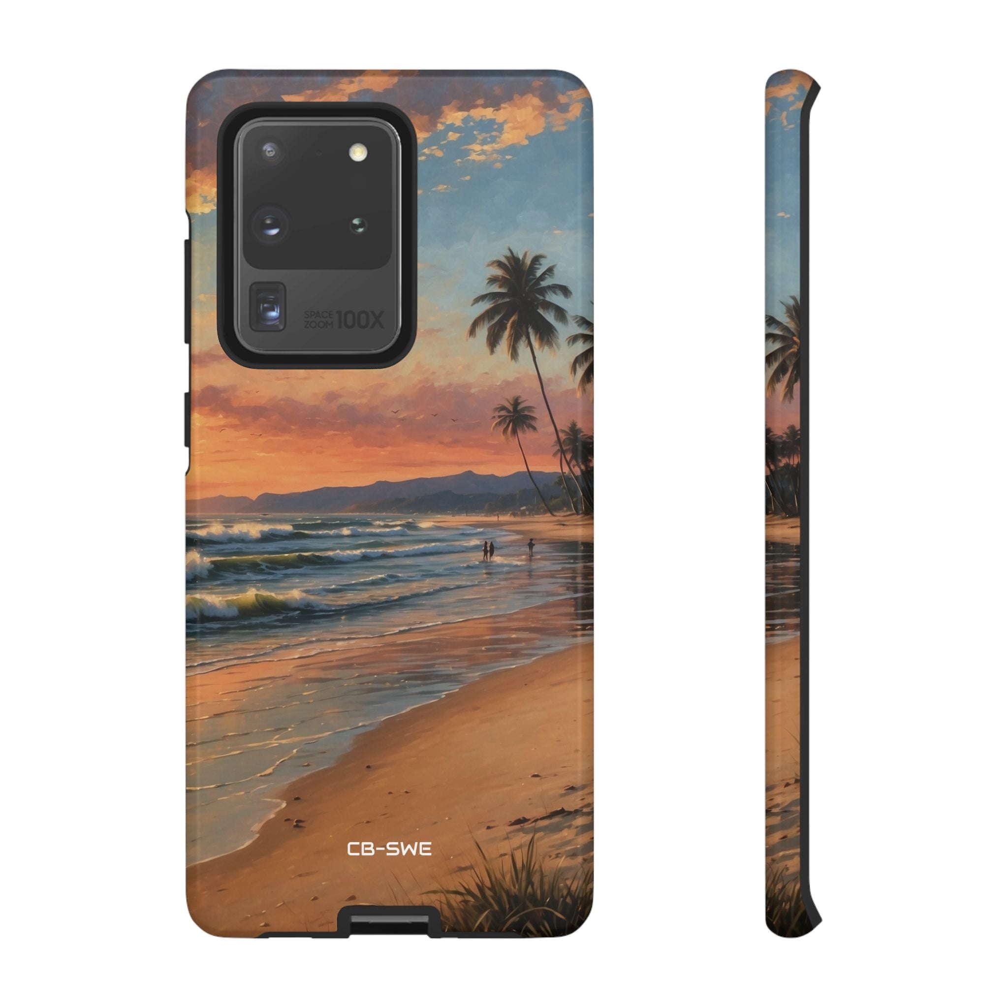 Golden Waves Embrace - Samsung Case