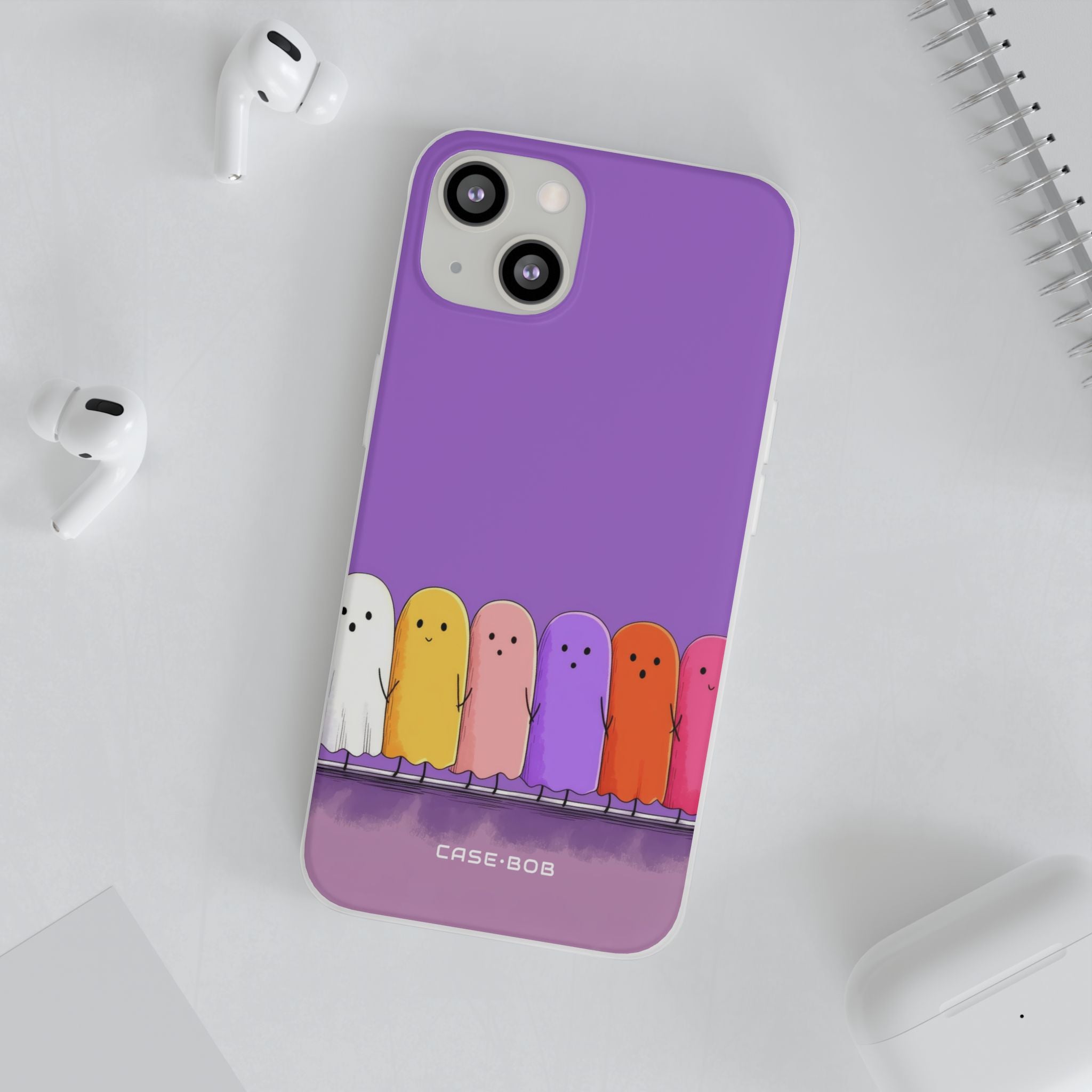 Colorful Ghosts iPhone 13 - Soft