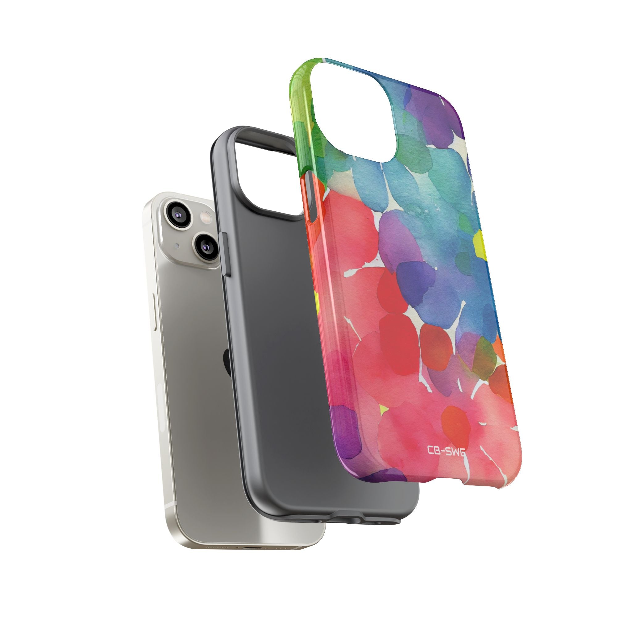 Fluid Color Petals - iPhone Case