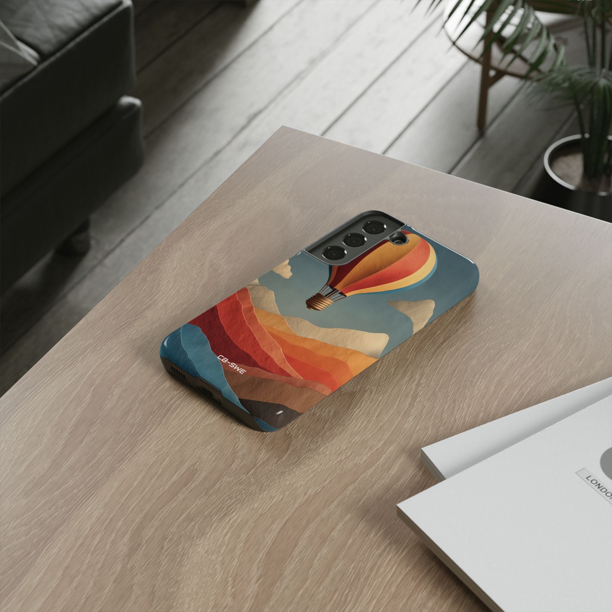 Hot Air Balloon Soars - Samsung Case