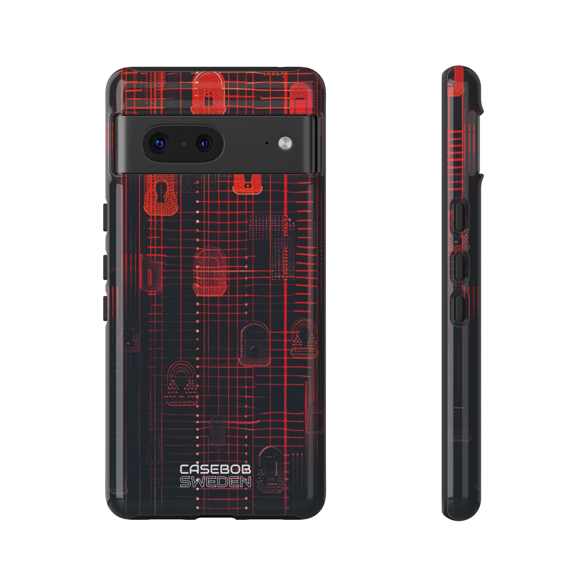 Cyber Locks Grid Google Pixel 7 - Tough