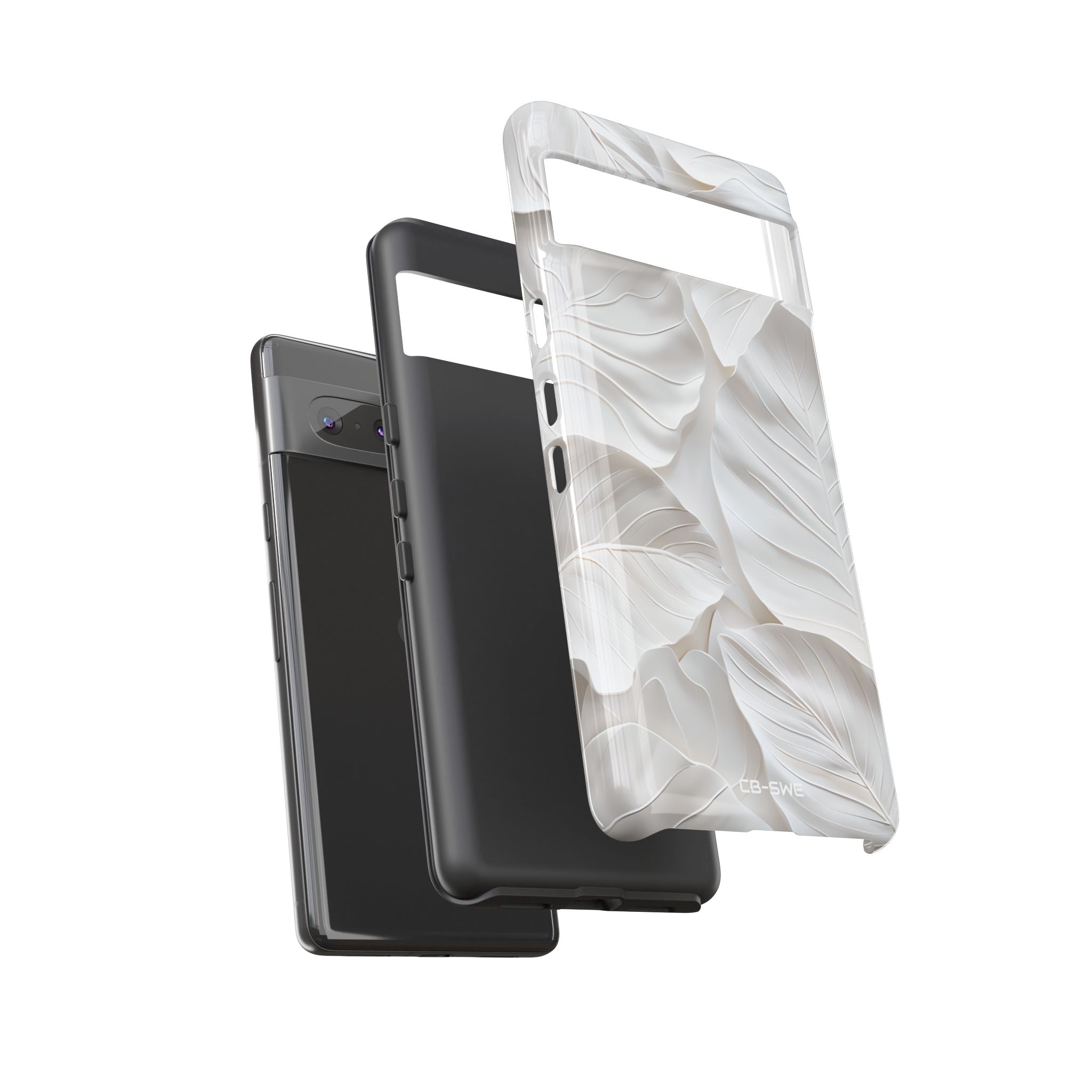 Elegant Leaf Relief - Google Pixel Case