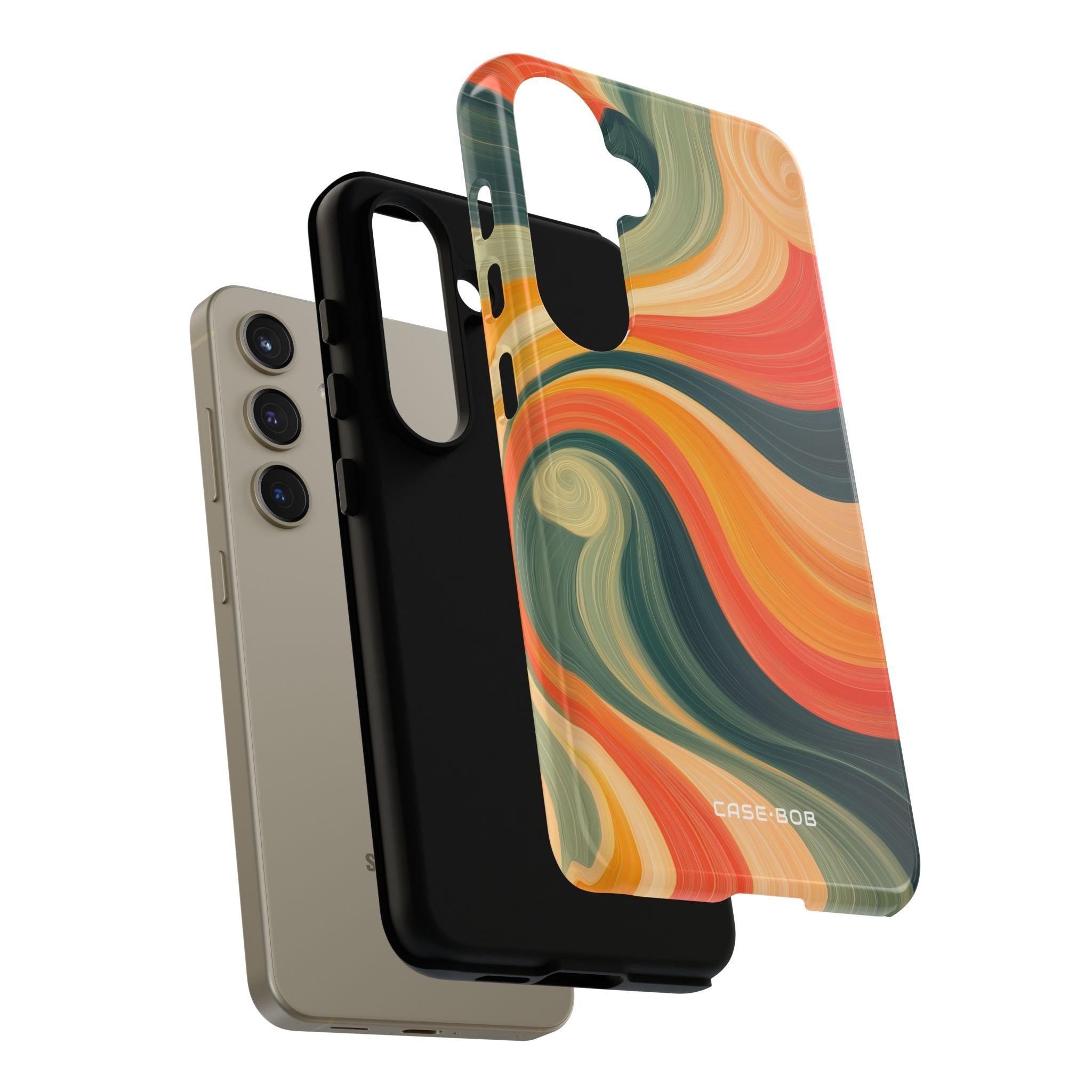 Swirling Ember Samsung S24 Case - Tough