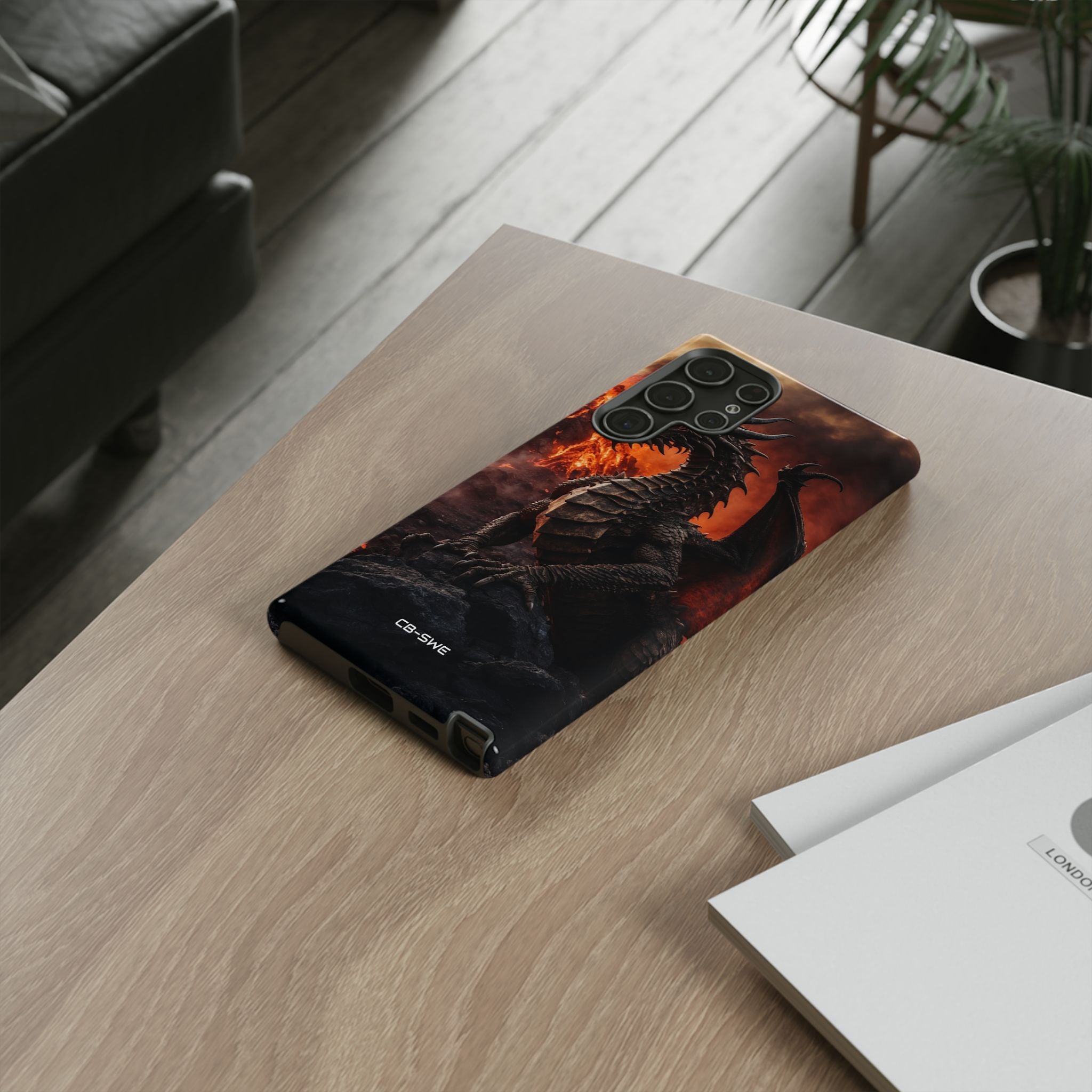 Fiery Dragon Soars - Samsung Case