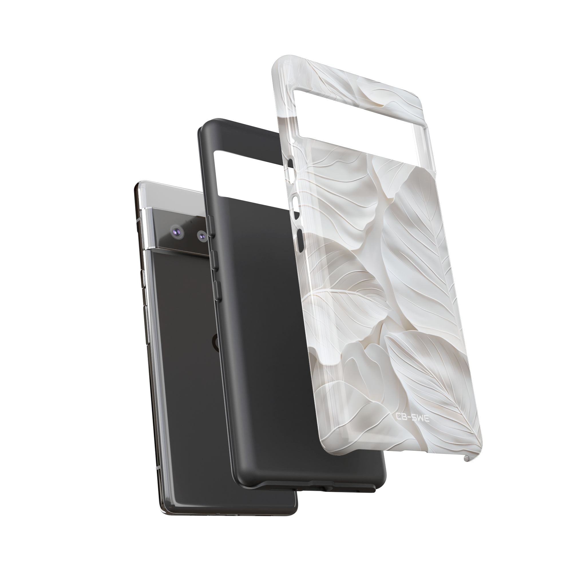 Elegant Leaf Relief - Google Pixel Case