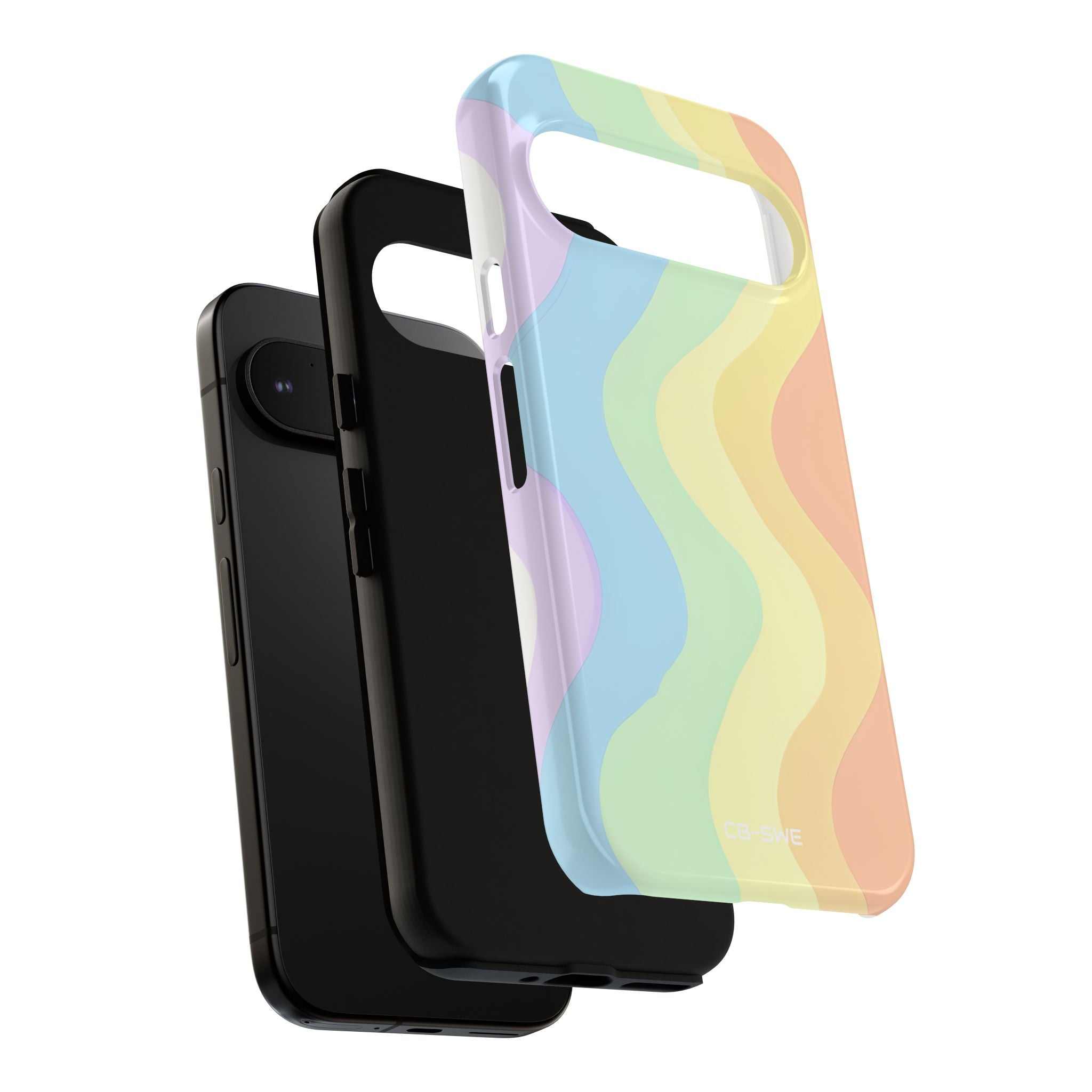 Pastel Waves Flow - Google Pixel Case