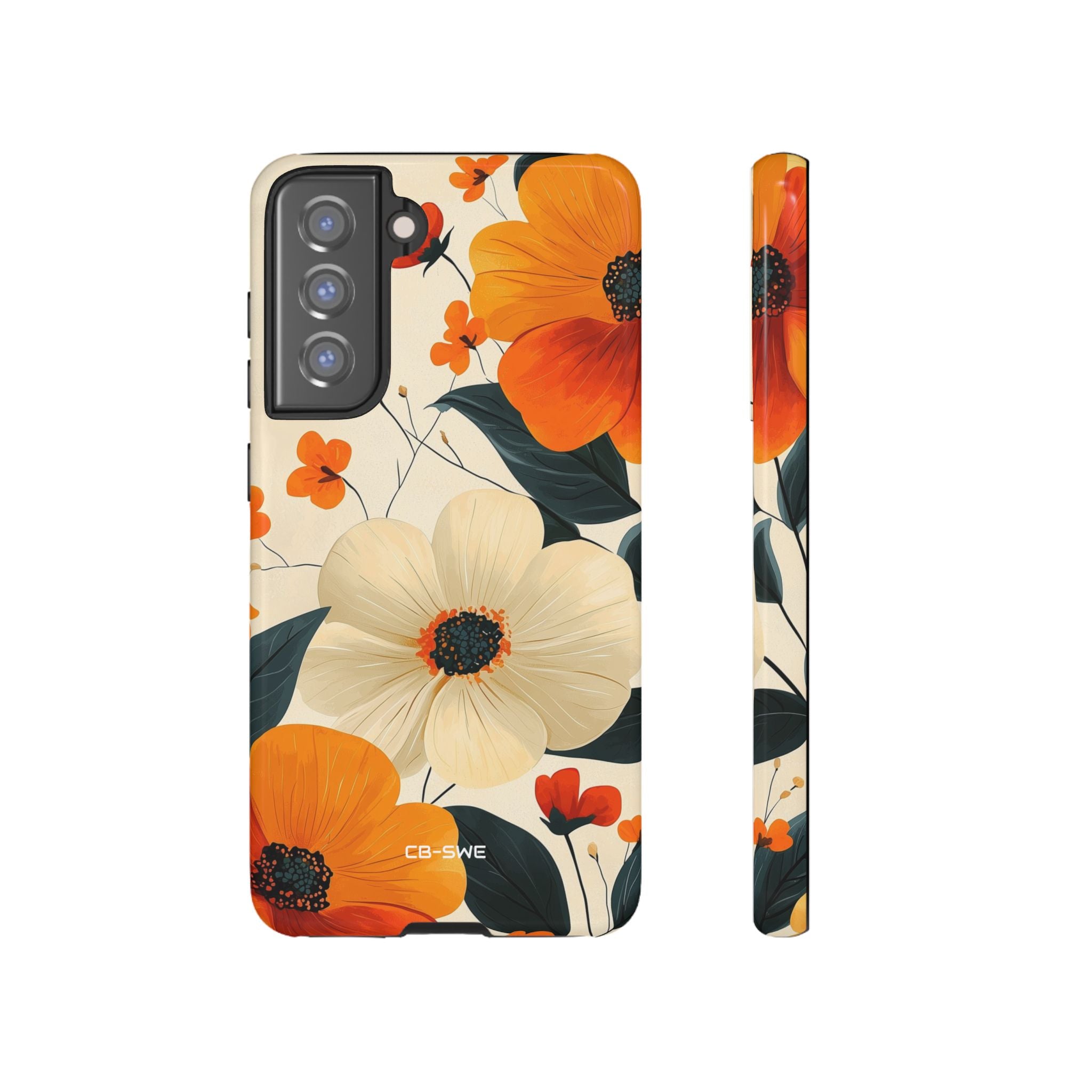 Vibrant Flowers Bloom - Samsung Case