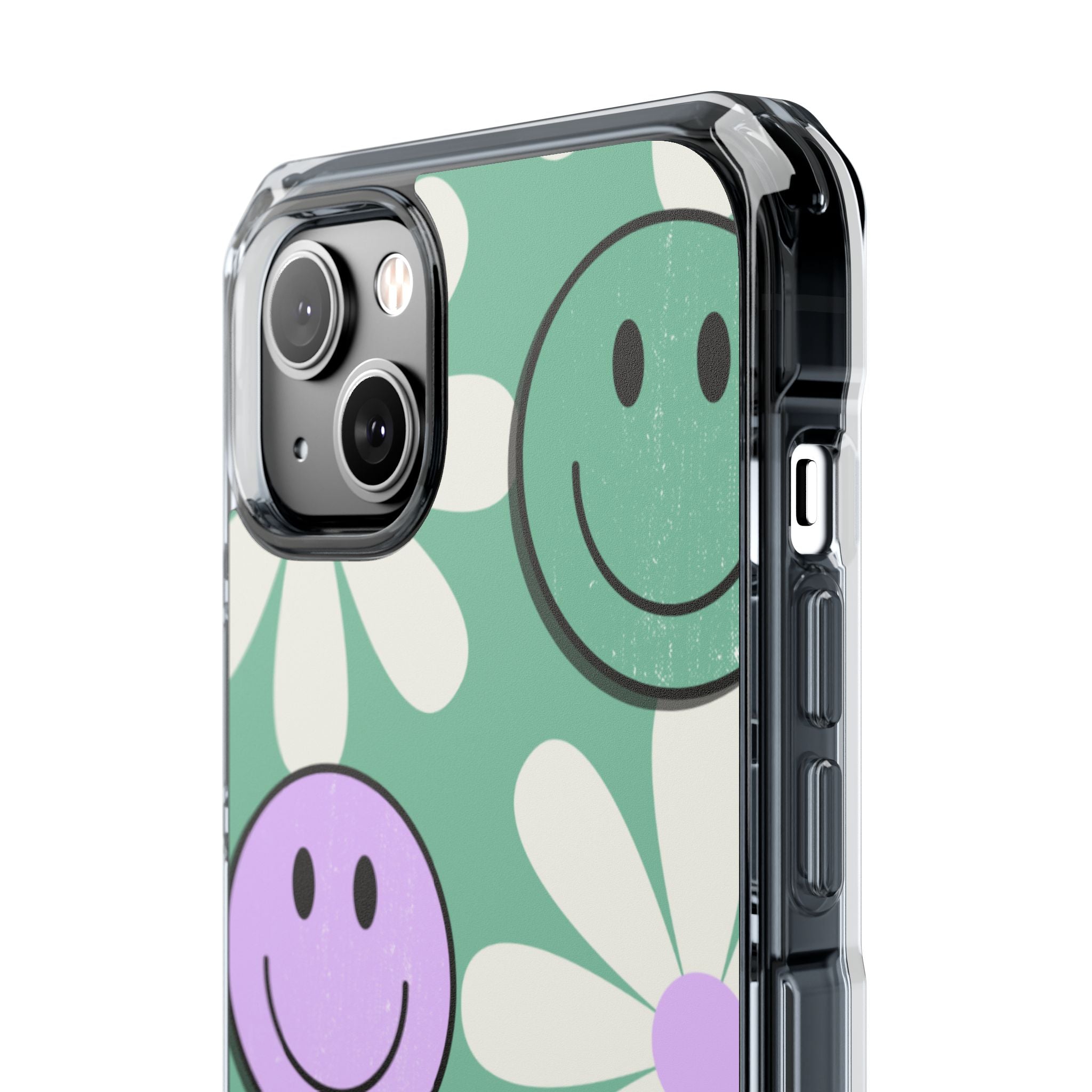Smiley Daisy Glow iPhone 14 Plus Case - Impact