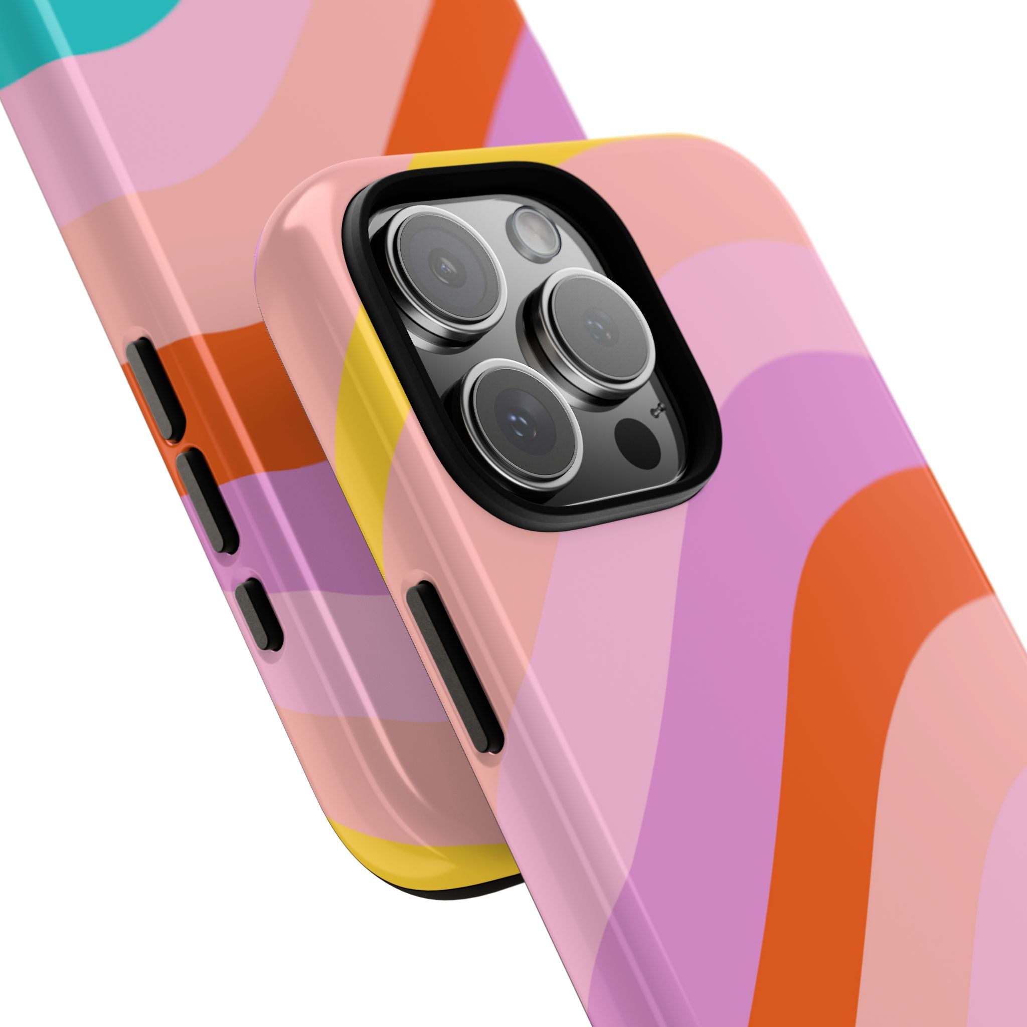 Fluid Color Waves - iPhone Case