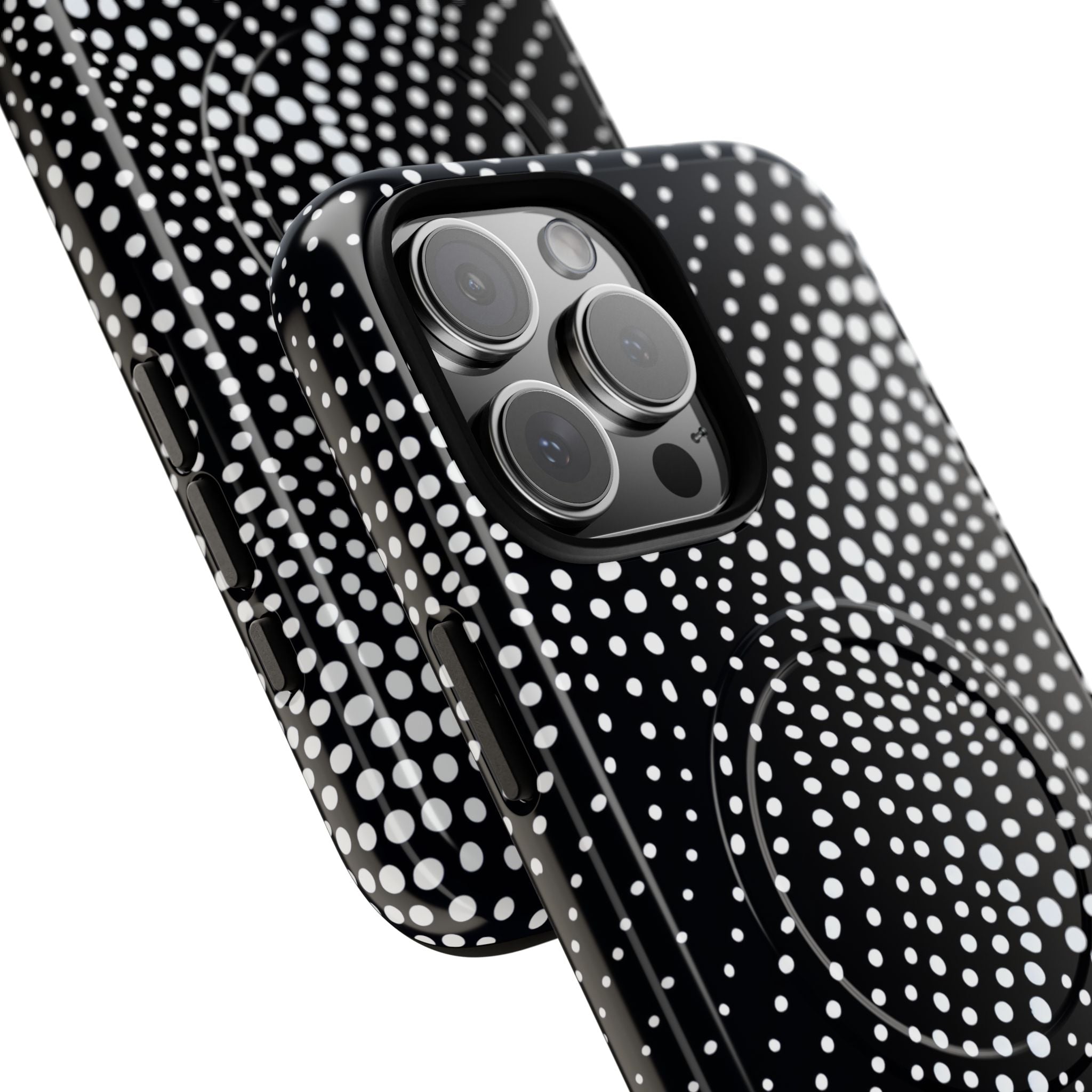 Waves of Dots iPhone 16 - Tough+