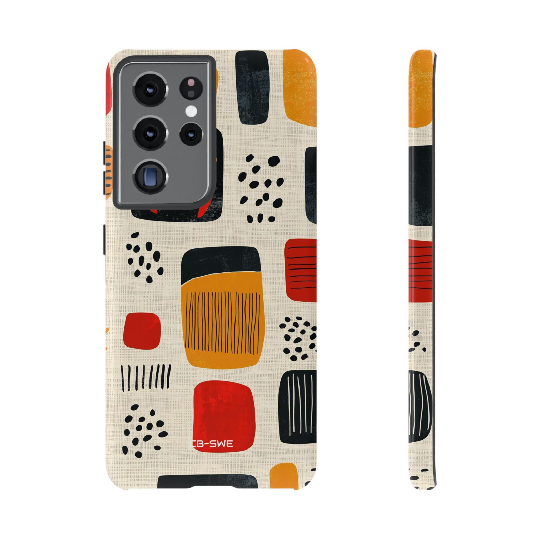 Vibrant Shapes Dance - Samsung Case