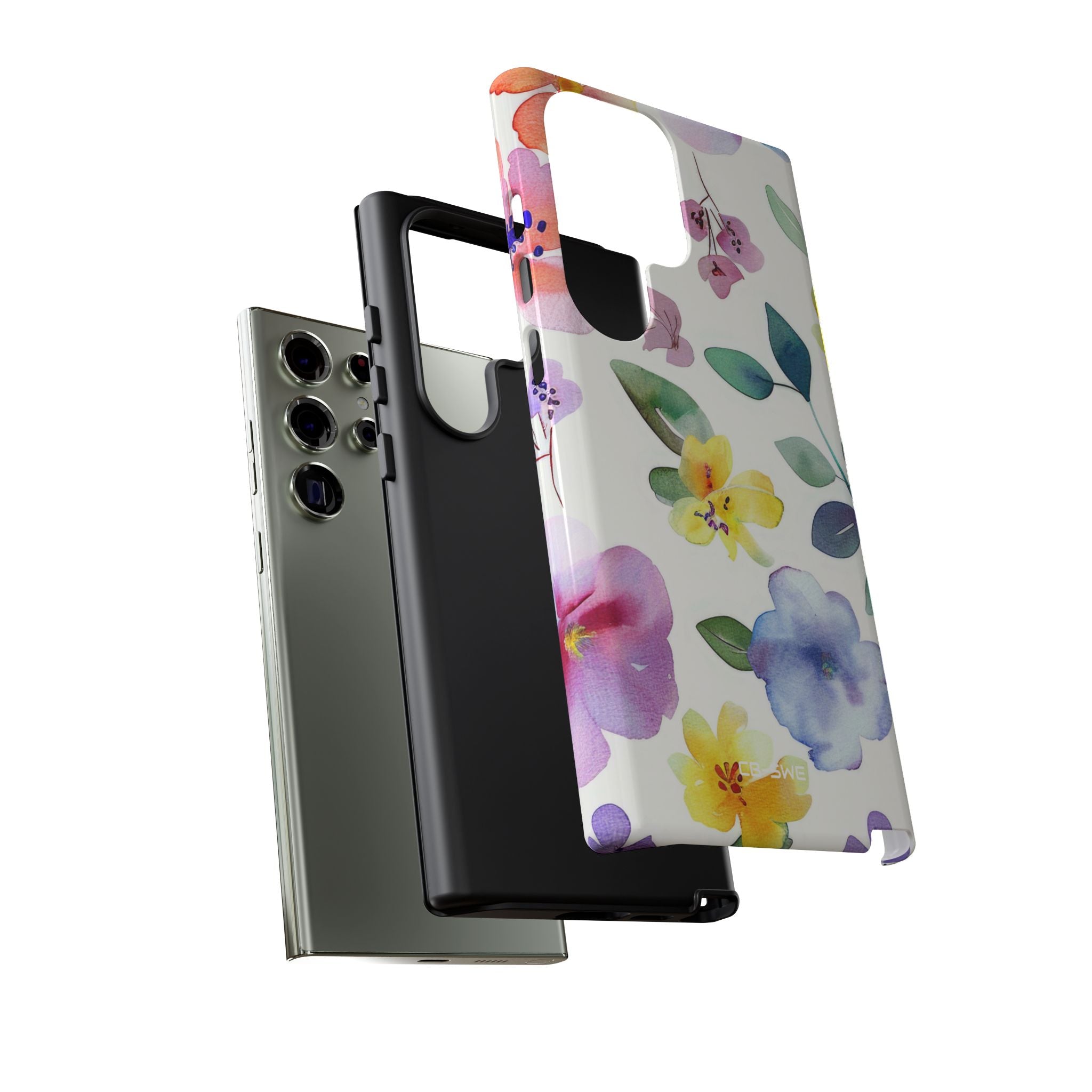 Whimsical Watercolor Florals - Samsung Case