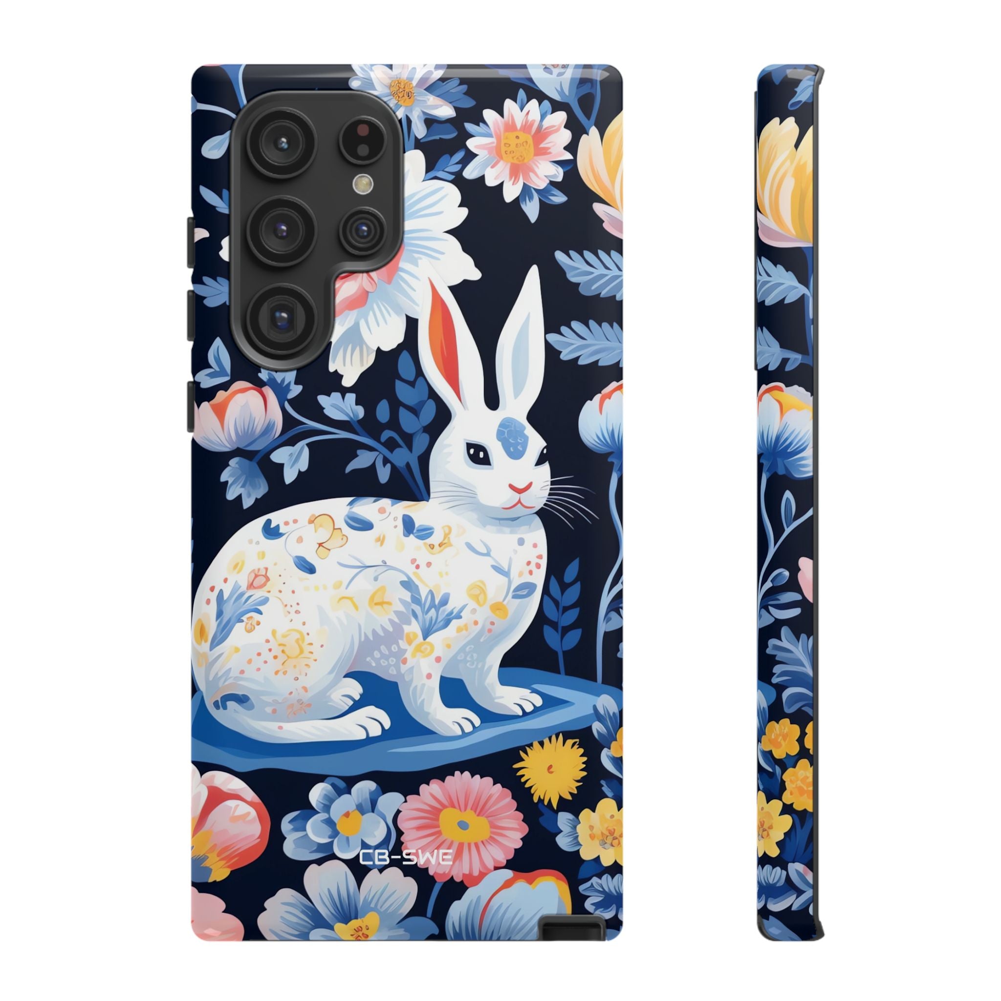 Floral Rabbit Dances - Samsung Case