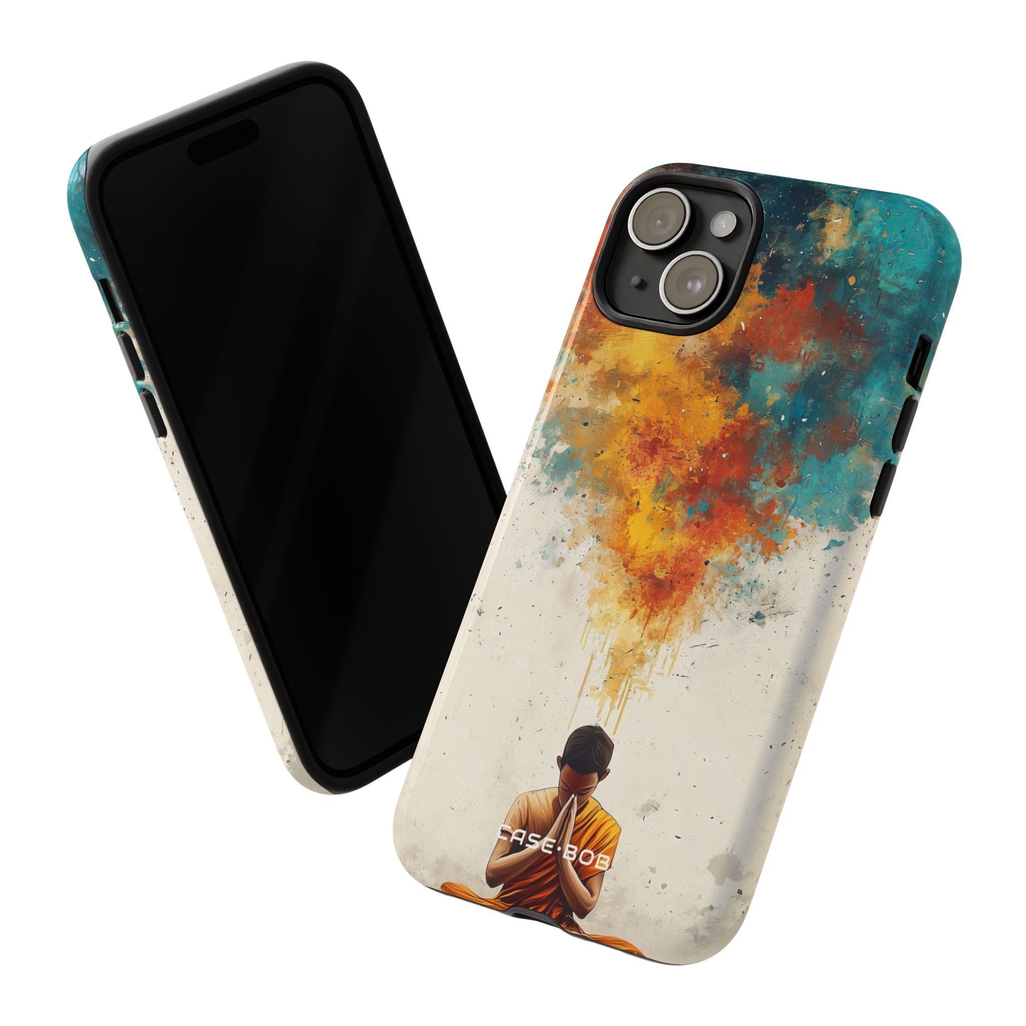 Meditative Glow iPhone 15 Plus Case - Tough