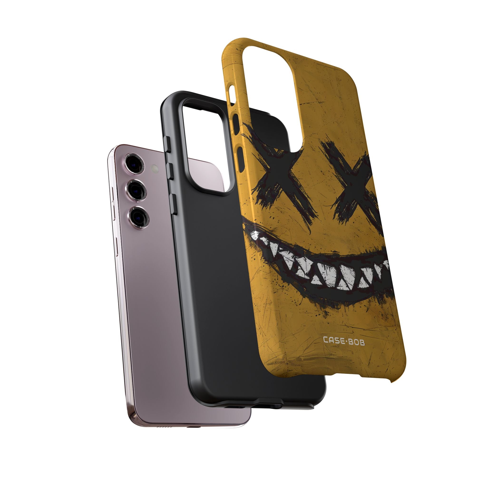 Jagged Smile Yellow Samsung S23 Plus Case - Tough