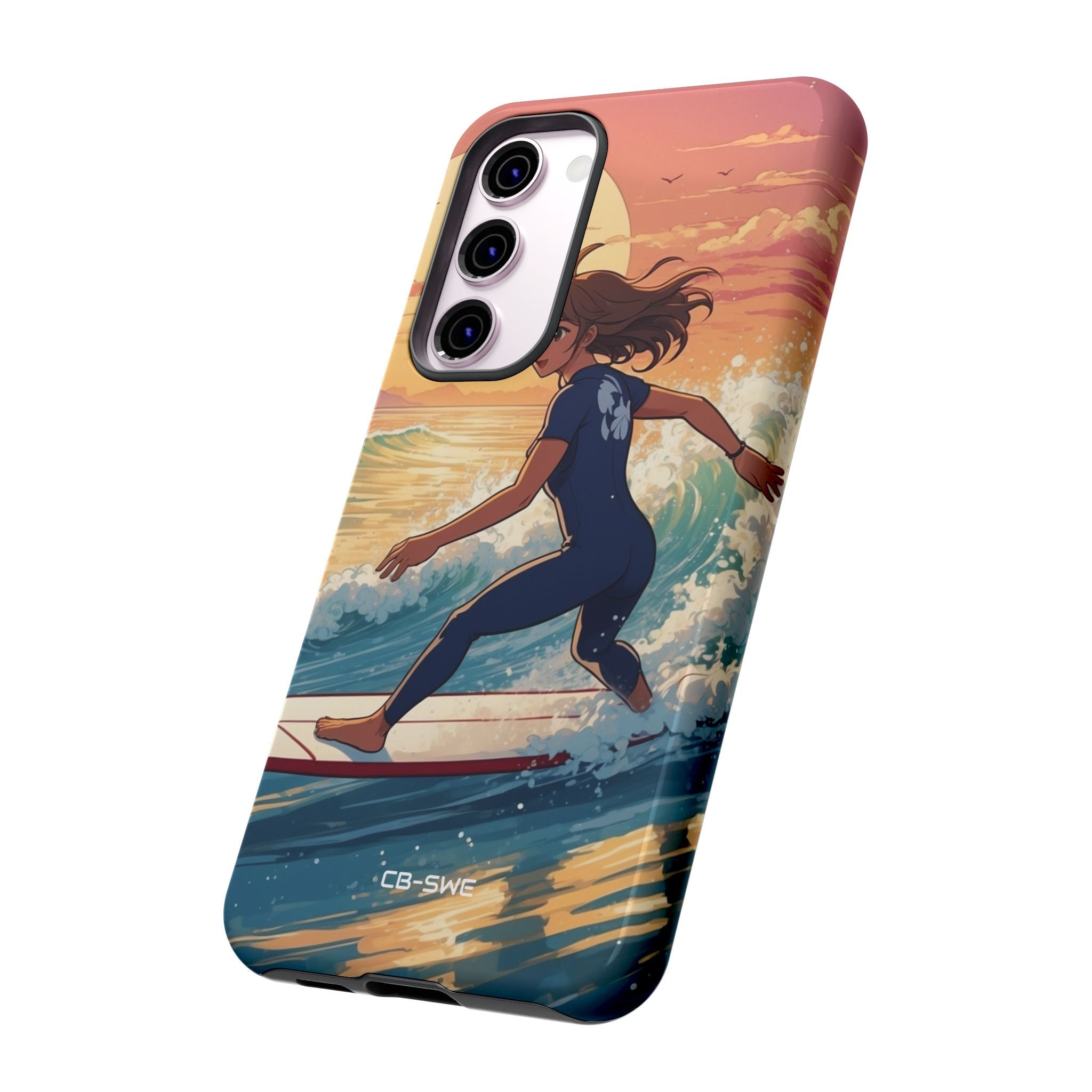 Surfing Into Sunset - Samsung Case