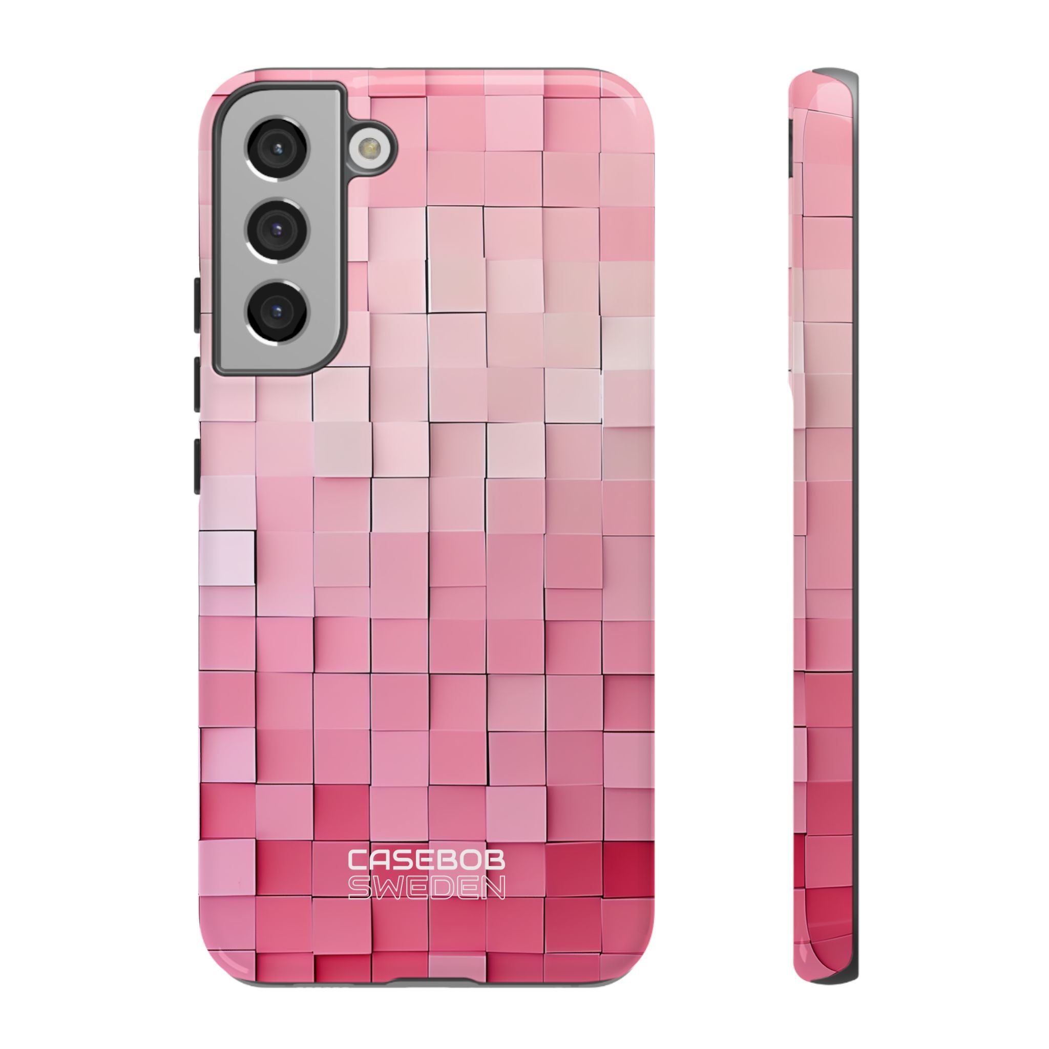 Pink Mosaic Glow Samsung S22 - Tough