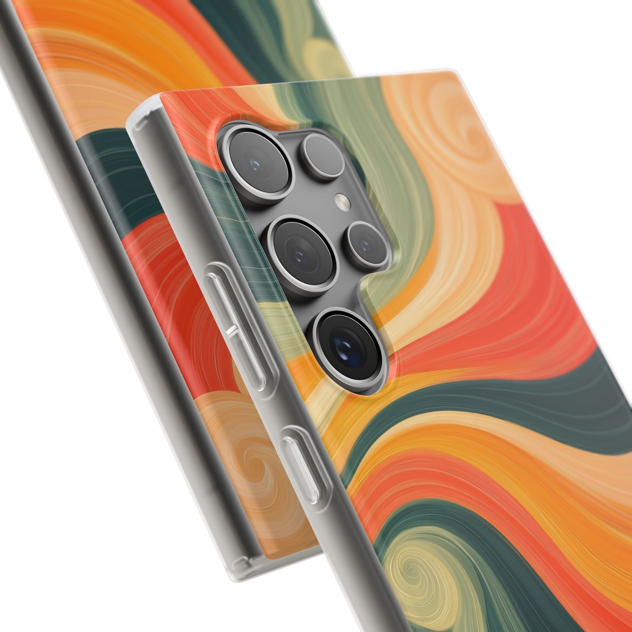 Swirling Ember Samsung S24 Ultra Case - Soft