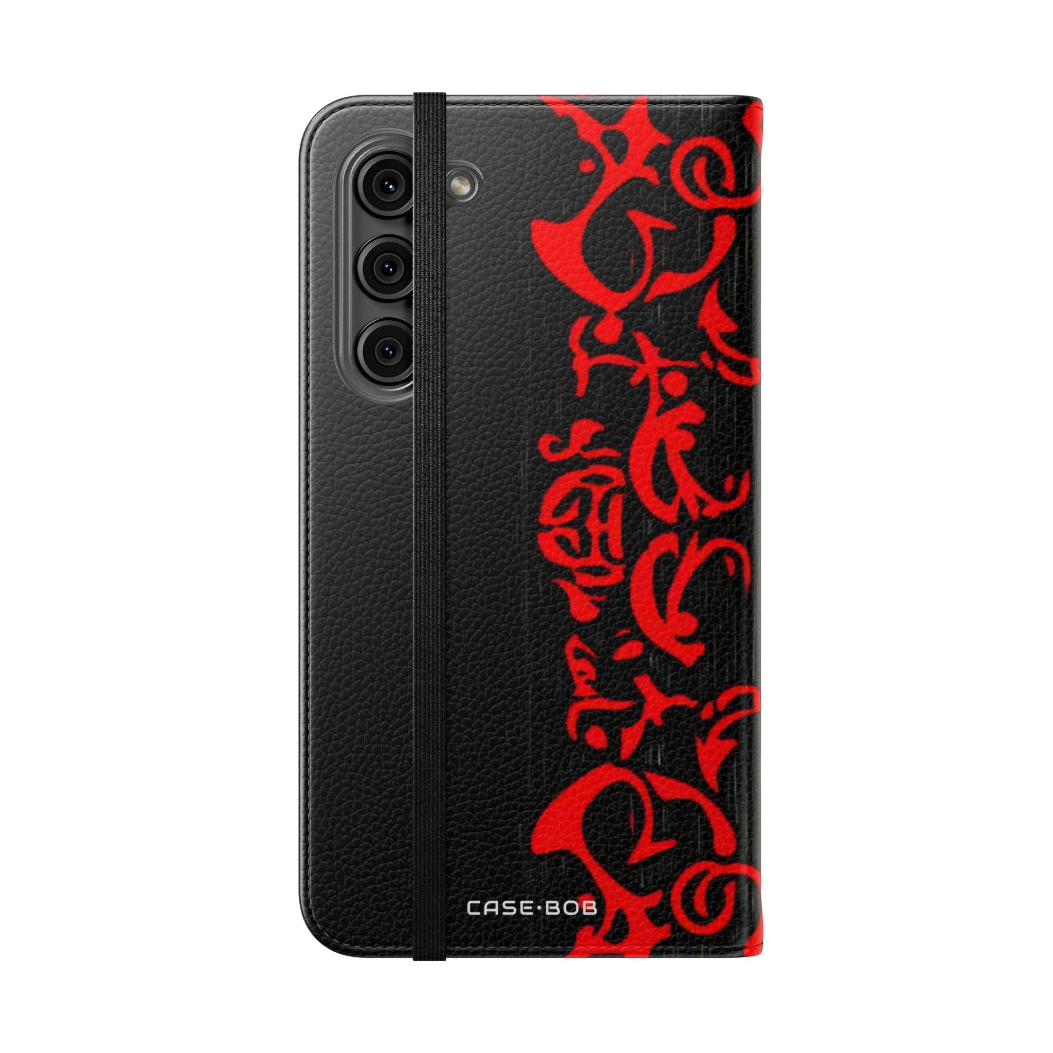 Crimson Swirl - Samsung S23+ Case - Lompakko
