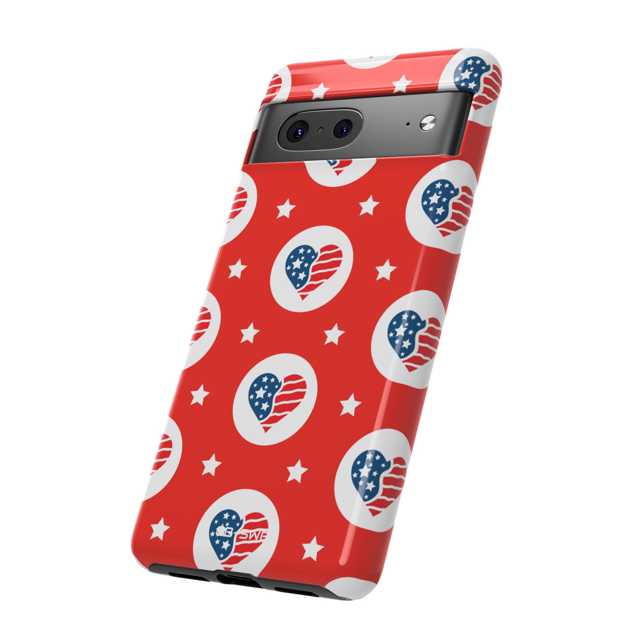 Hearts Celebrate Freedom - Google Pixel Case