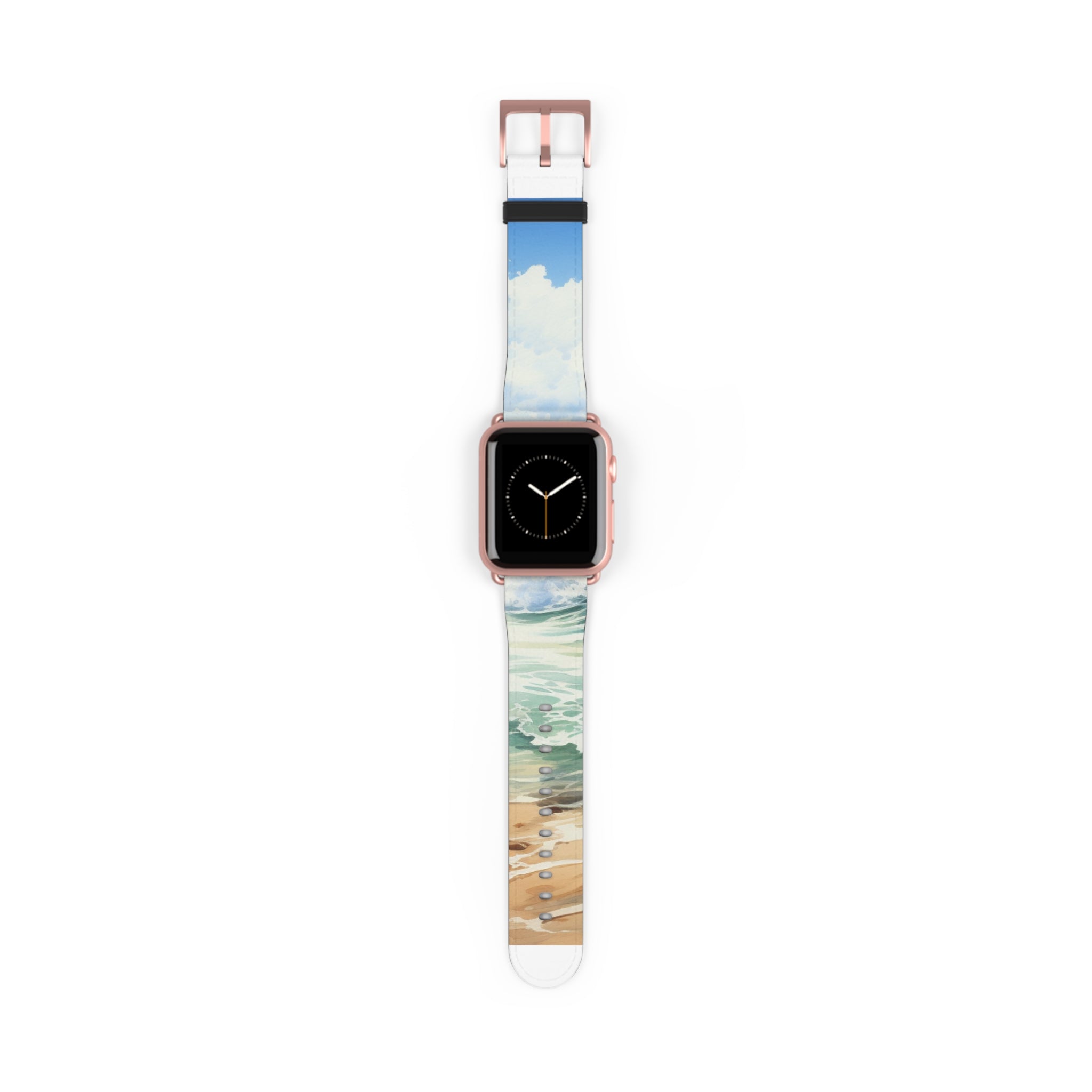 Foaming Blue Waves - Watch Band