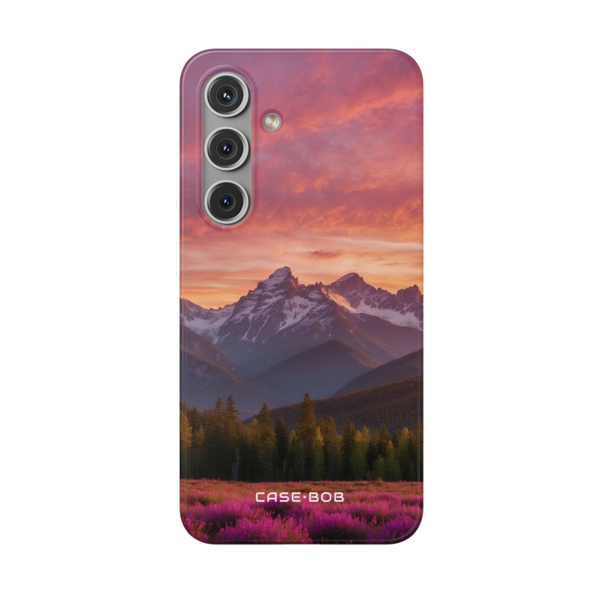 Snowcap Bloom Samsung S24 Case - Soft